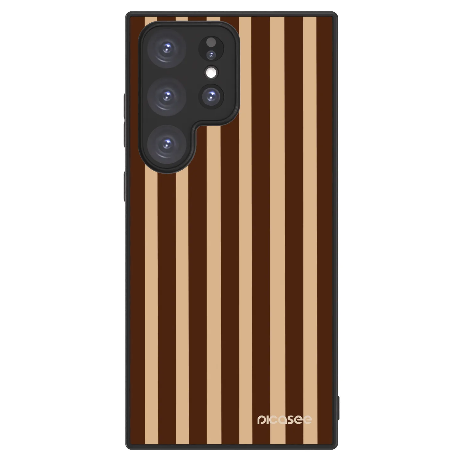 Picasee ULTIMATE CASE PowerShare pro Samsung Galaxy S23 Ultra 5G - Brown lines