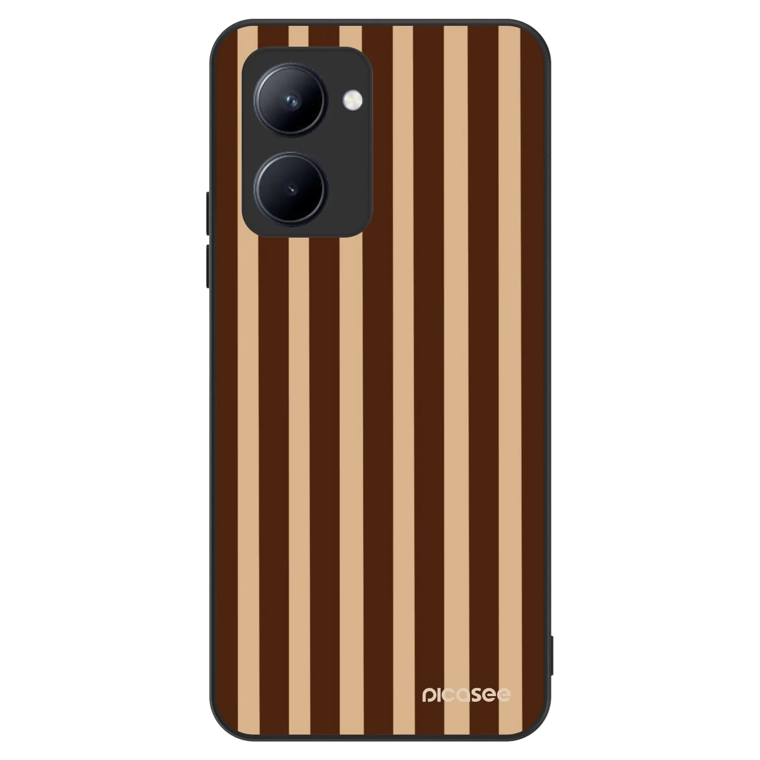 Picasee ULTIMATE CASE na Realme C33 (2023) - Brown lines
