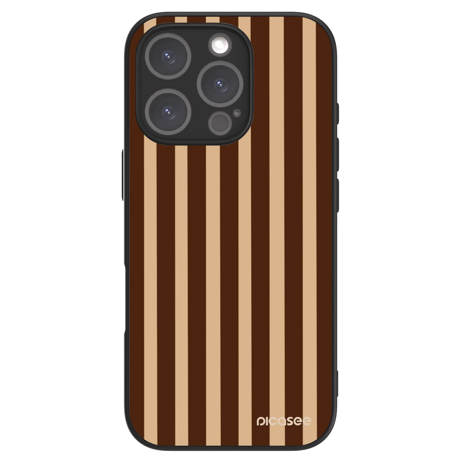 Picasee ULTIMATE CASE MagSafe pro Apple iPhone 16 Pro - Brown lines