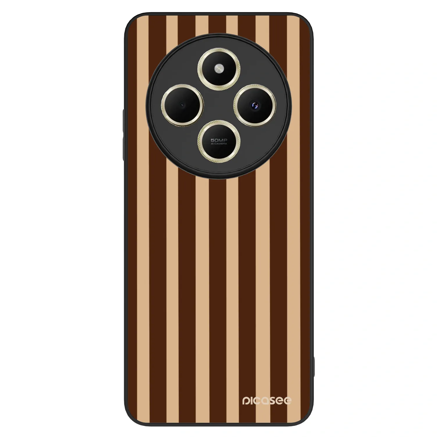 Picasee ULTIMATE CASE na Xiaomi Redmi 14C - Brown lines