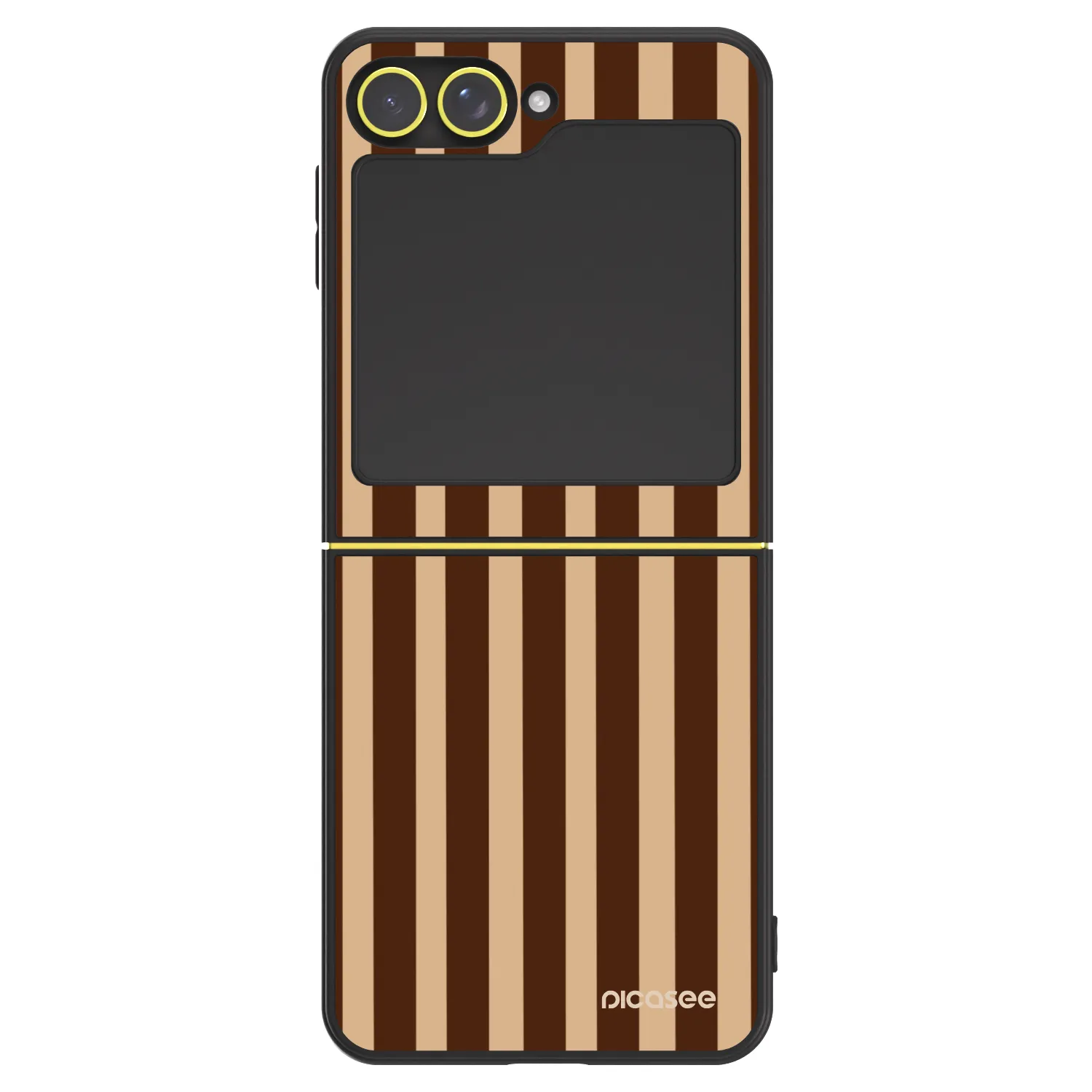 Picasee ULTIMATE CASE na Samsung Galaxy Z Flip6 5G - Brown lines