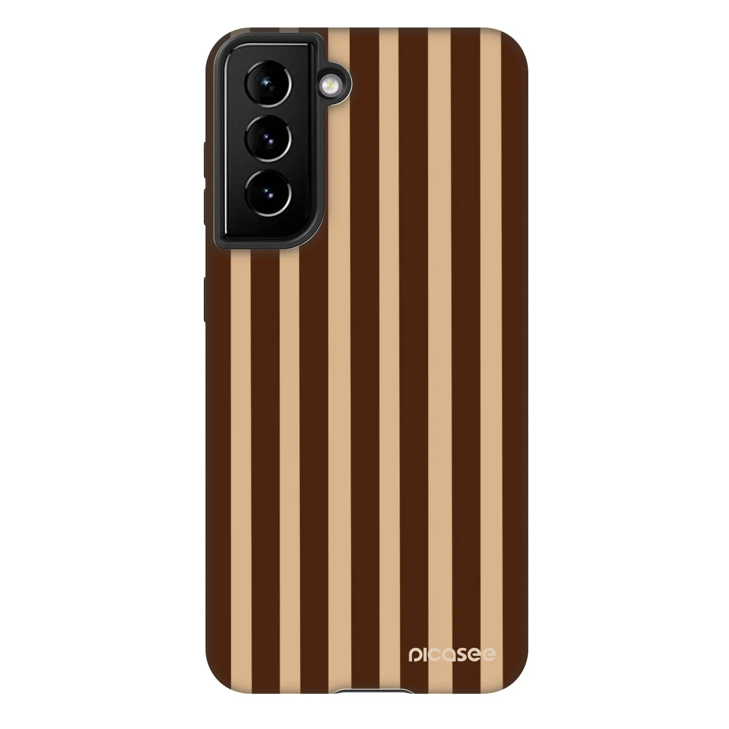 Picasee Fashion Case na Samsung Galaxy S22 5G - Brown lines