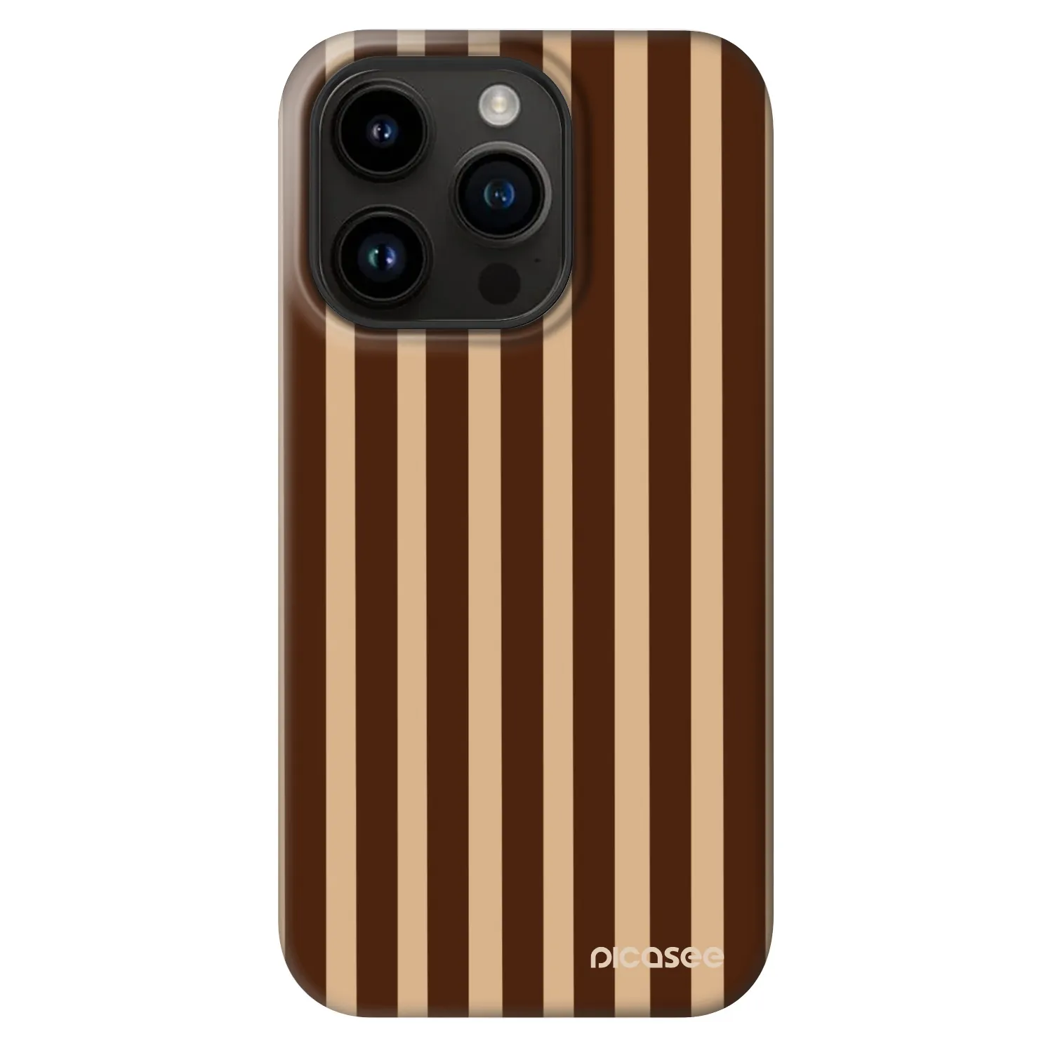 Picasee Fashion Case MagSafe na Apple iPhone 14 Pro - Brown lines