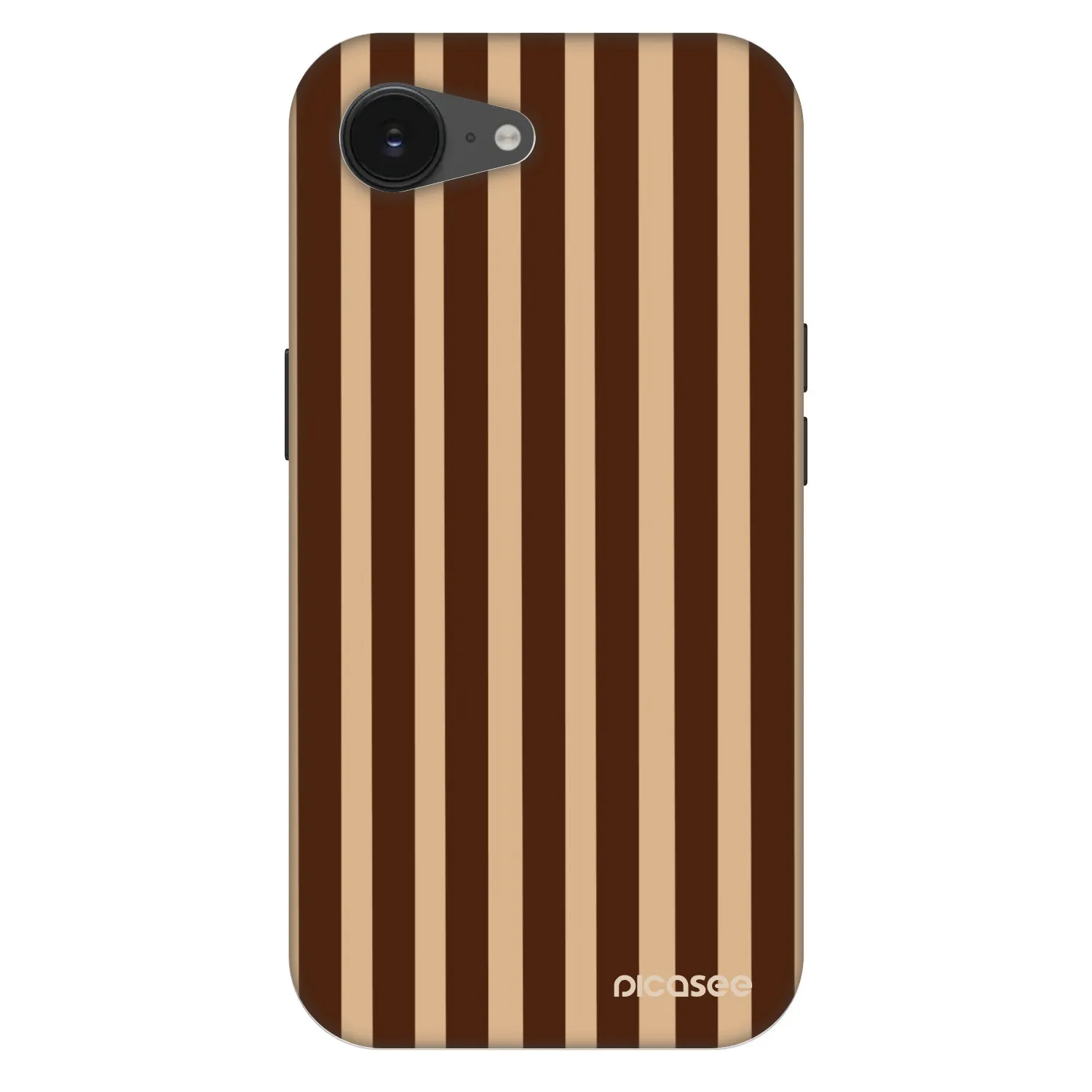 Picasee Fashion Case MagSafe na Apple iPhone 16e - Brown lines