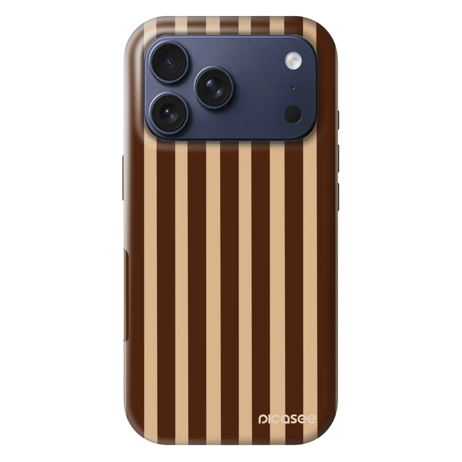 Picasee Fashion Case MagSafe na Apple iPhone 17 Pro - Brown lines