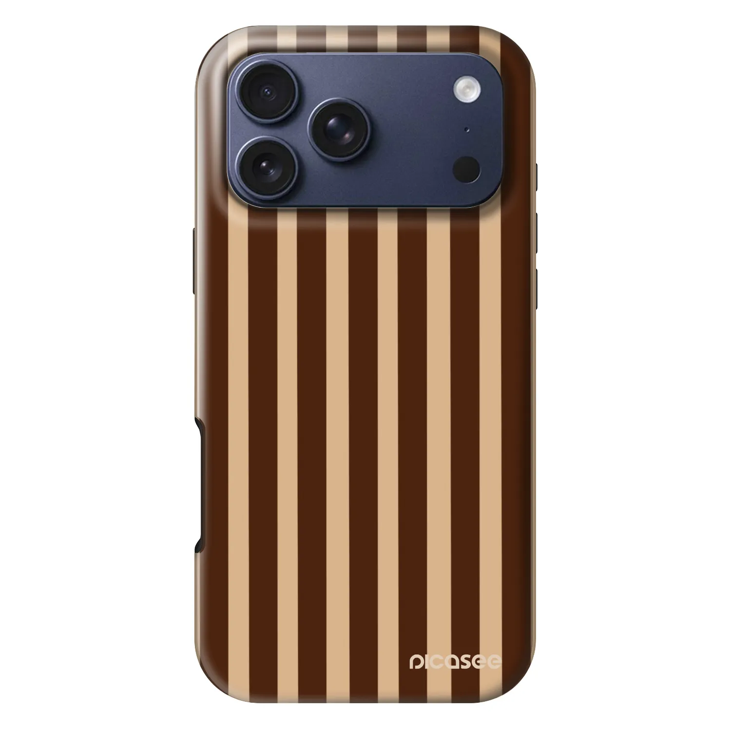 Picasee Fashion Case MagSafe na Apple iPhone 17 Pro Max - Brown lines