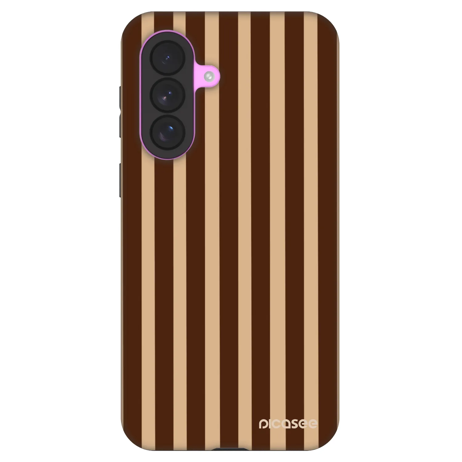 Picasee Fashion Case na Samsung Galaxy A37 - Brown lines