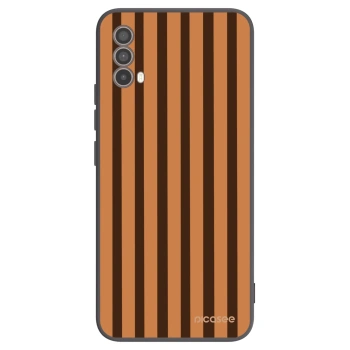 Etui na Motorola Moto E40 - Caramel lines
