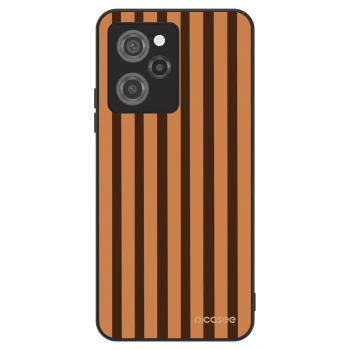 Etui na Xiaomi Poco X5 Pro - Caramel lines