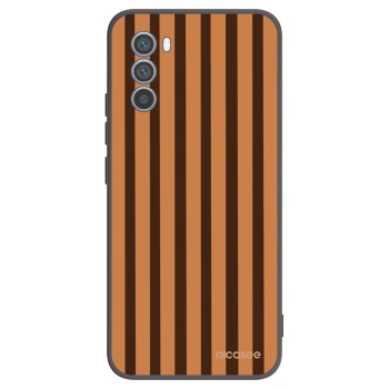 Etui na Motorola Moto G62 - Caramel lines