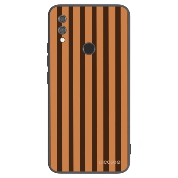Picasee silikonowe czarne etui na Xiaomi Redmi Note 7 - Caramel lines
