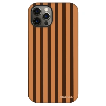 Etui na Apple iPhone 12 Pro - Caramel lines