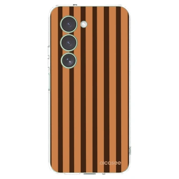 Picasee silikonowe przeźroczyste etui na Xiaomi Redmi 15 5G - Caramel lines