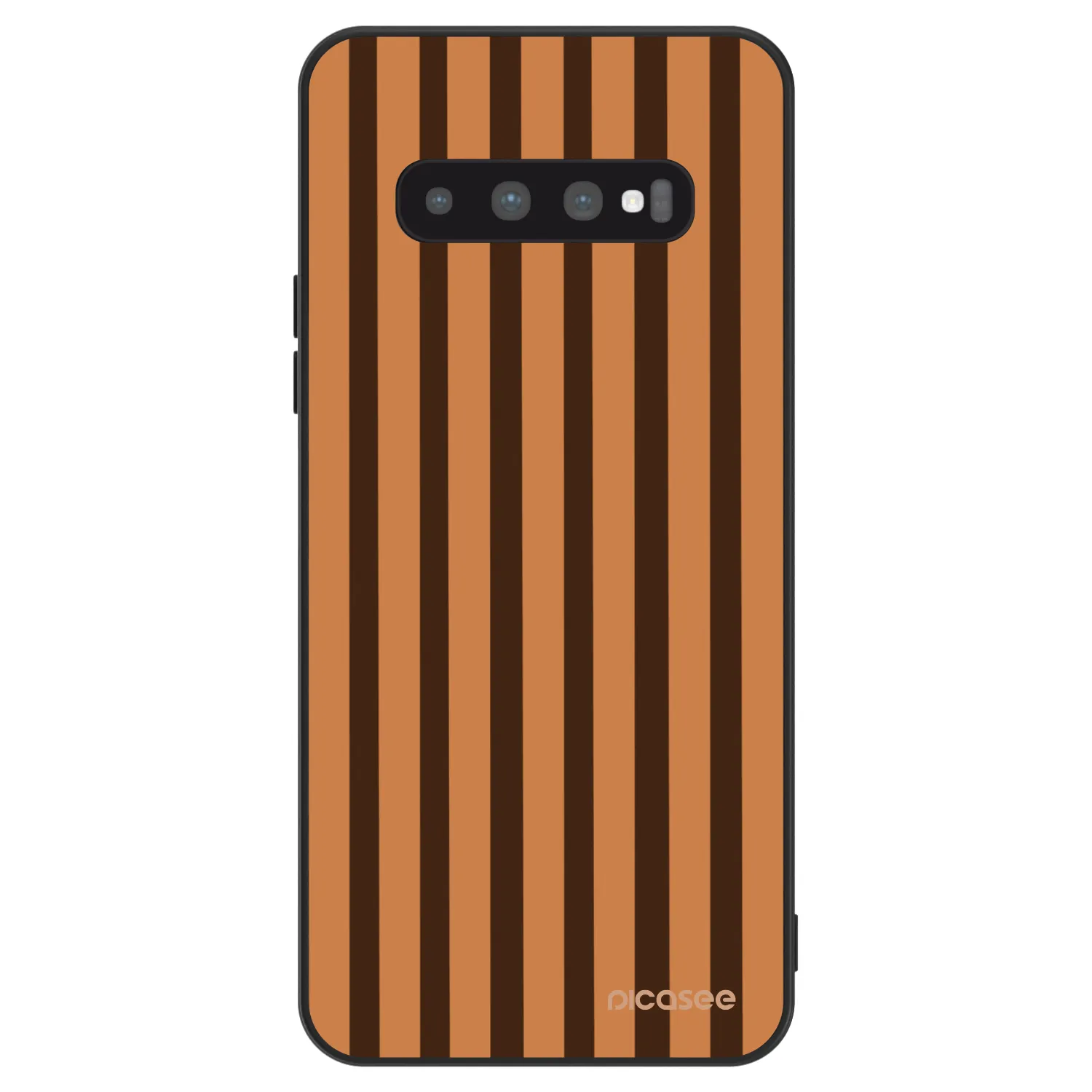 Picasee ULTIMATE CASE na Samsung Galaxy S10 G973 - Caramel lines