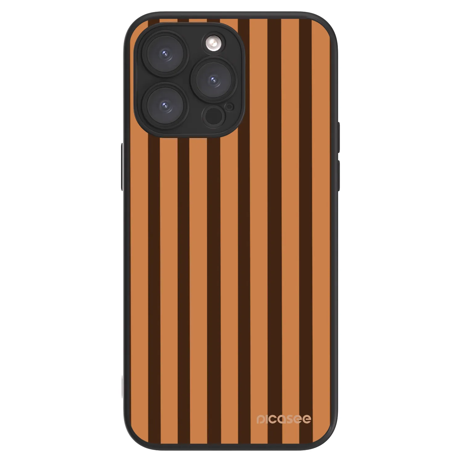 Picasee ULTIMATE CASE MagSafe pro Apple iPhone 15 Pro Max - Caramel lines