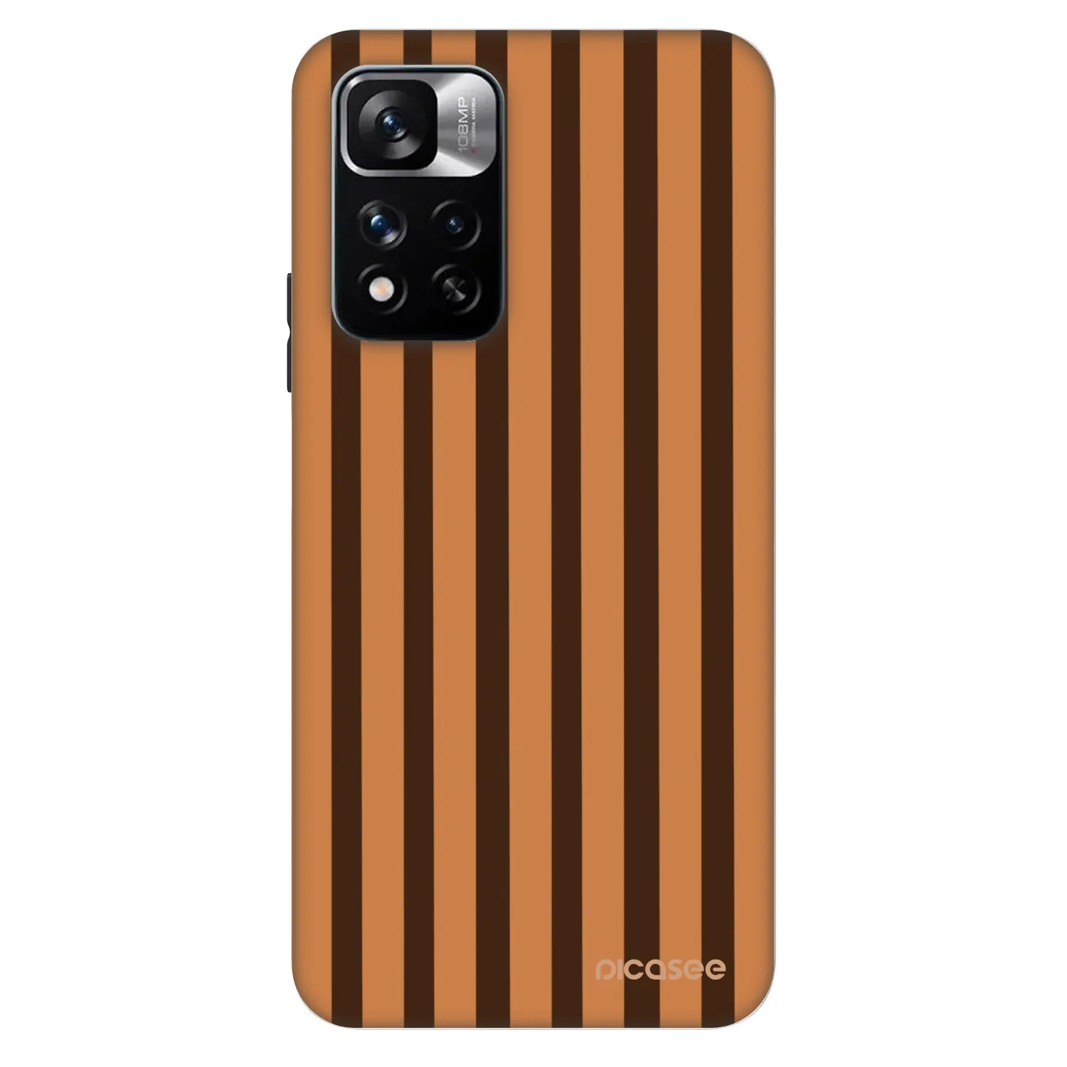 Picasee Fashion Case na Xiaomi Redmi Note 11 Pro - Caramel lines