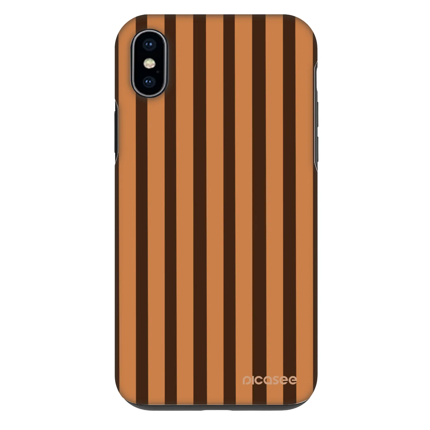 Picasee Fashion Case na Apple iPhone XS Max - Caramel lines