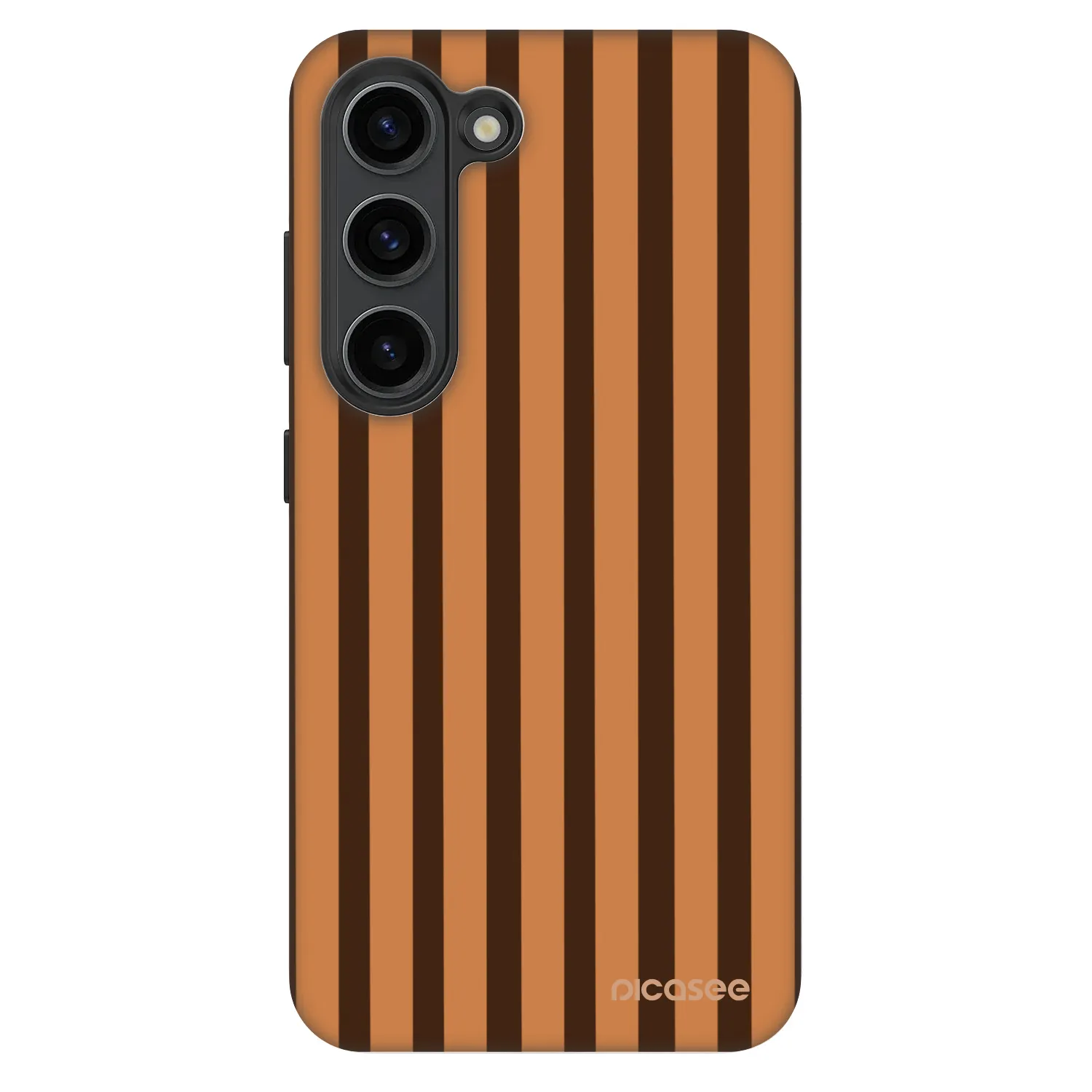 Picasee Fashion Case na Samsung Galaxy S23 5G - Caramel lines