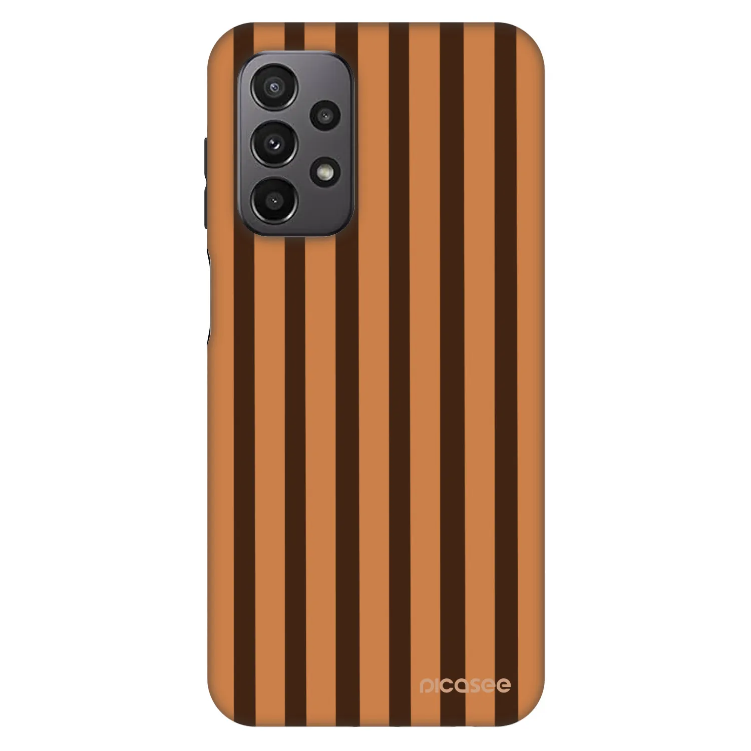 Picasee Fashion Case na Samsung Galaxy A23 A236B 5G - Caramel lines