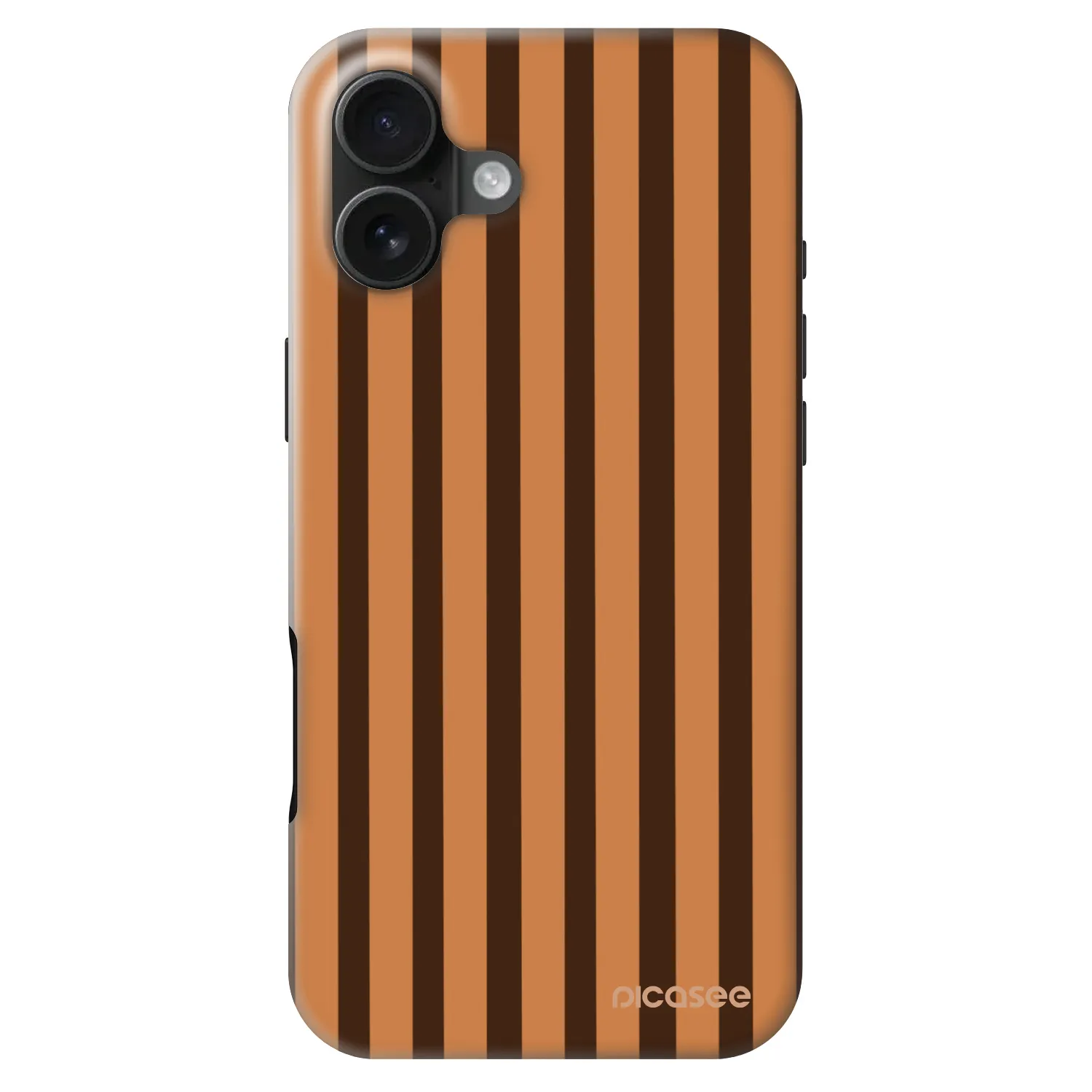 Picasee Fashion Case MagSafe na Apple iPhone 16 Plus - Caramel lines