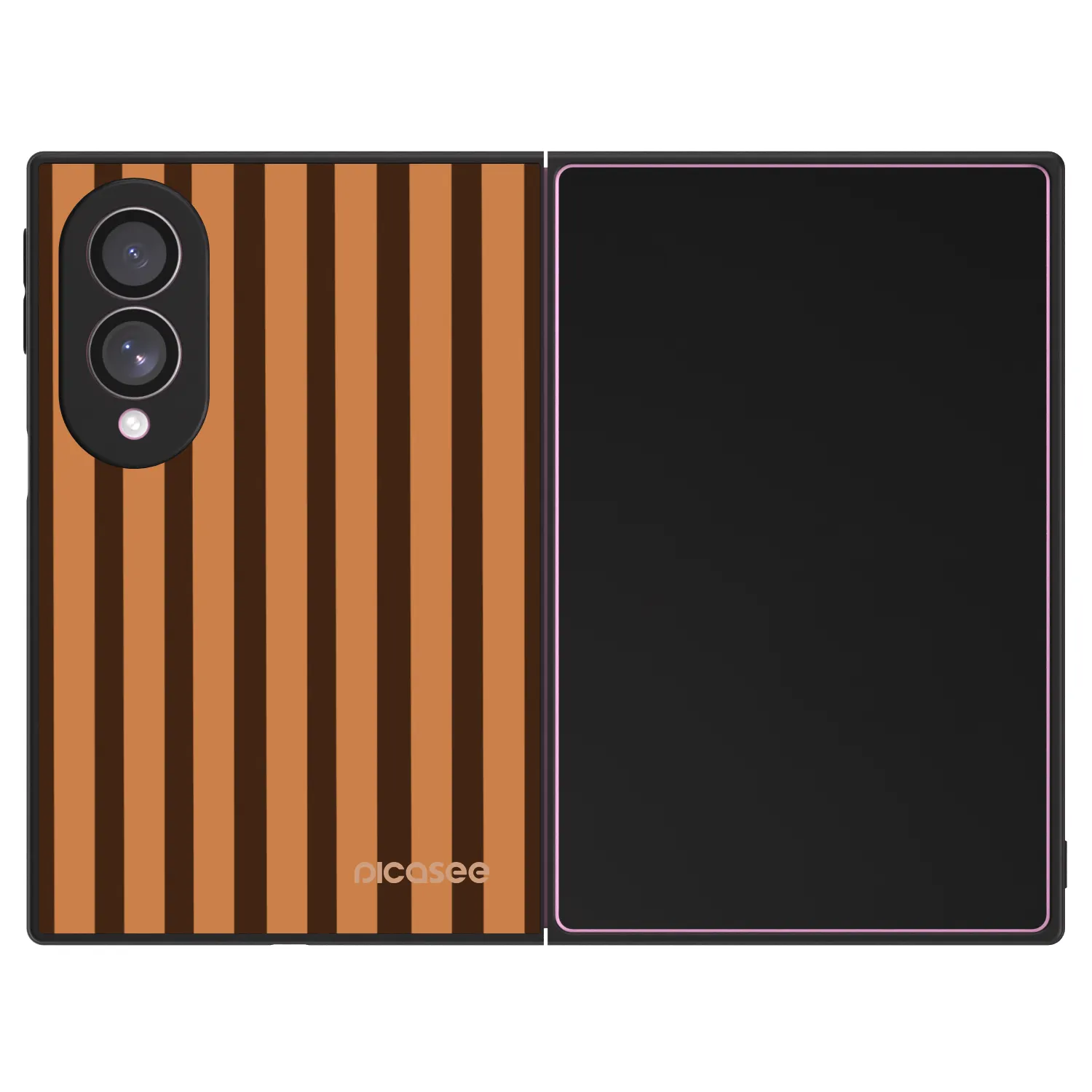 Picasee ULTIMATE CASE na Samsung Galaxy Z Fold8 5G - Caramel lines