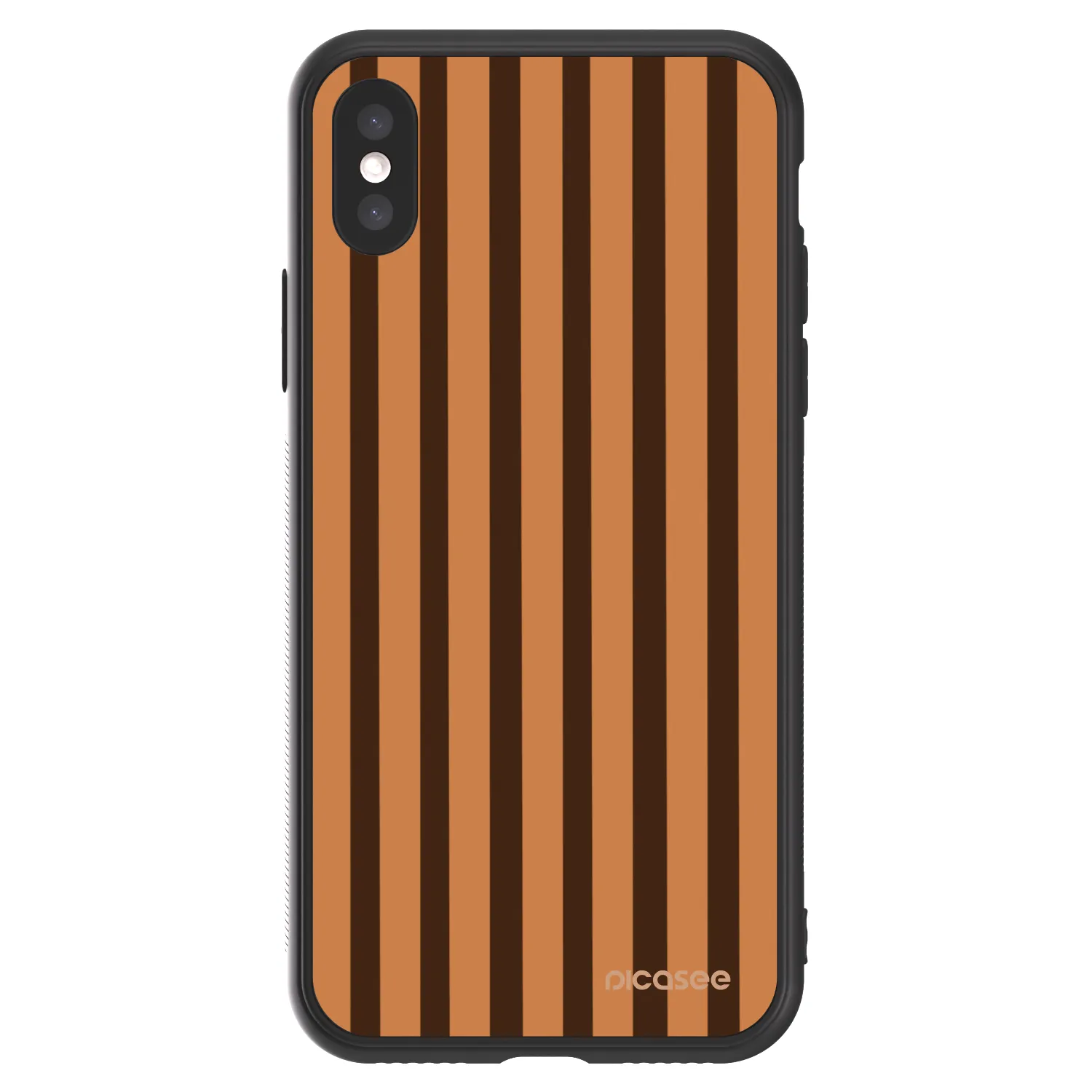 Picasee ULTIMATE CASE na Apple iPhone X/XS - Caramel lines