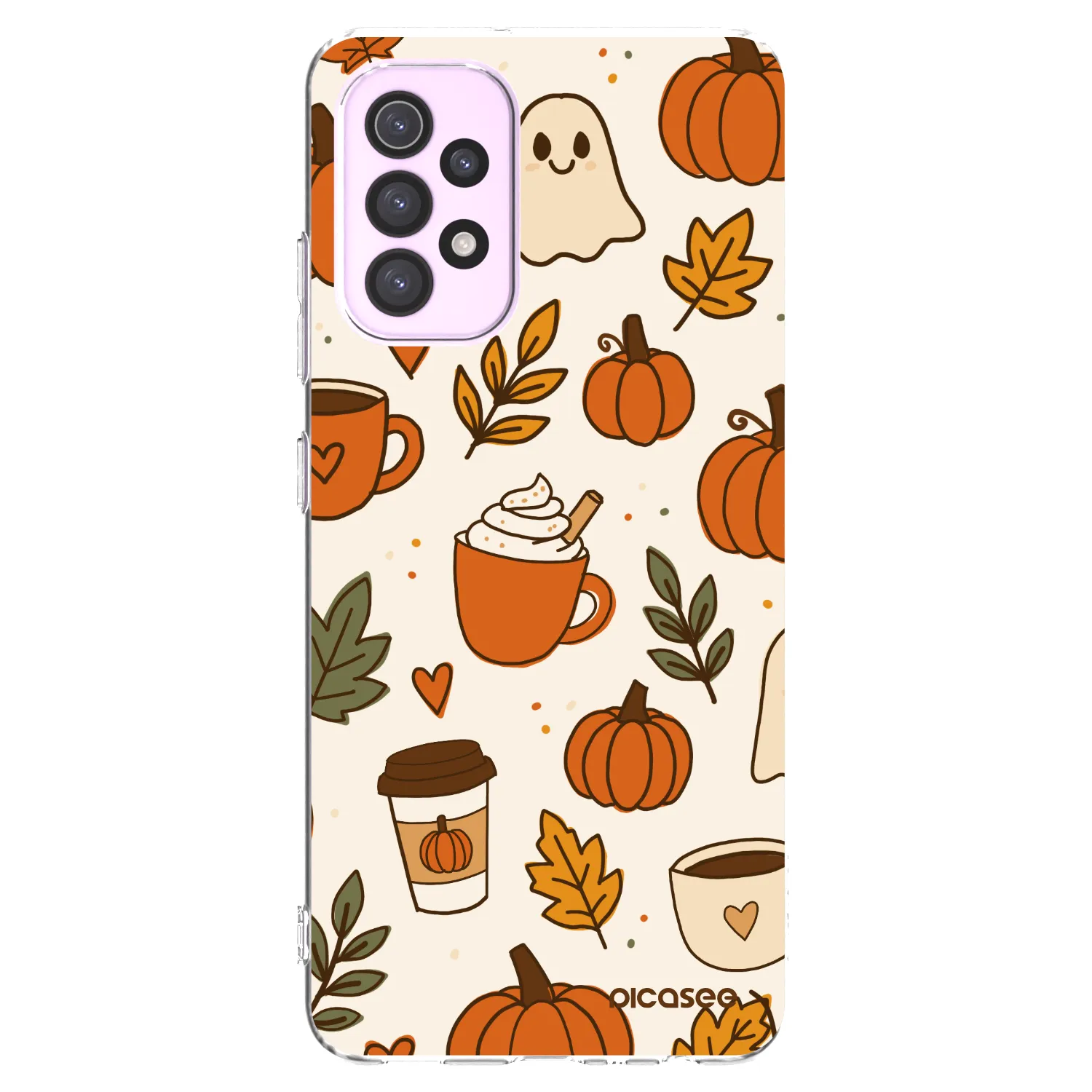 Picasee silikonowe przeźroczyste etui na Samsung Galaxy A32 5G A326B - Fall vibes