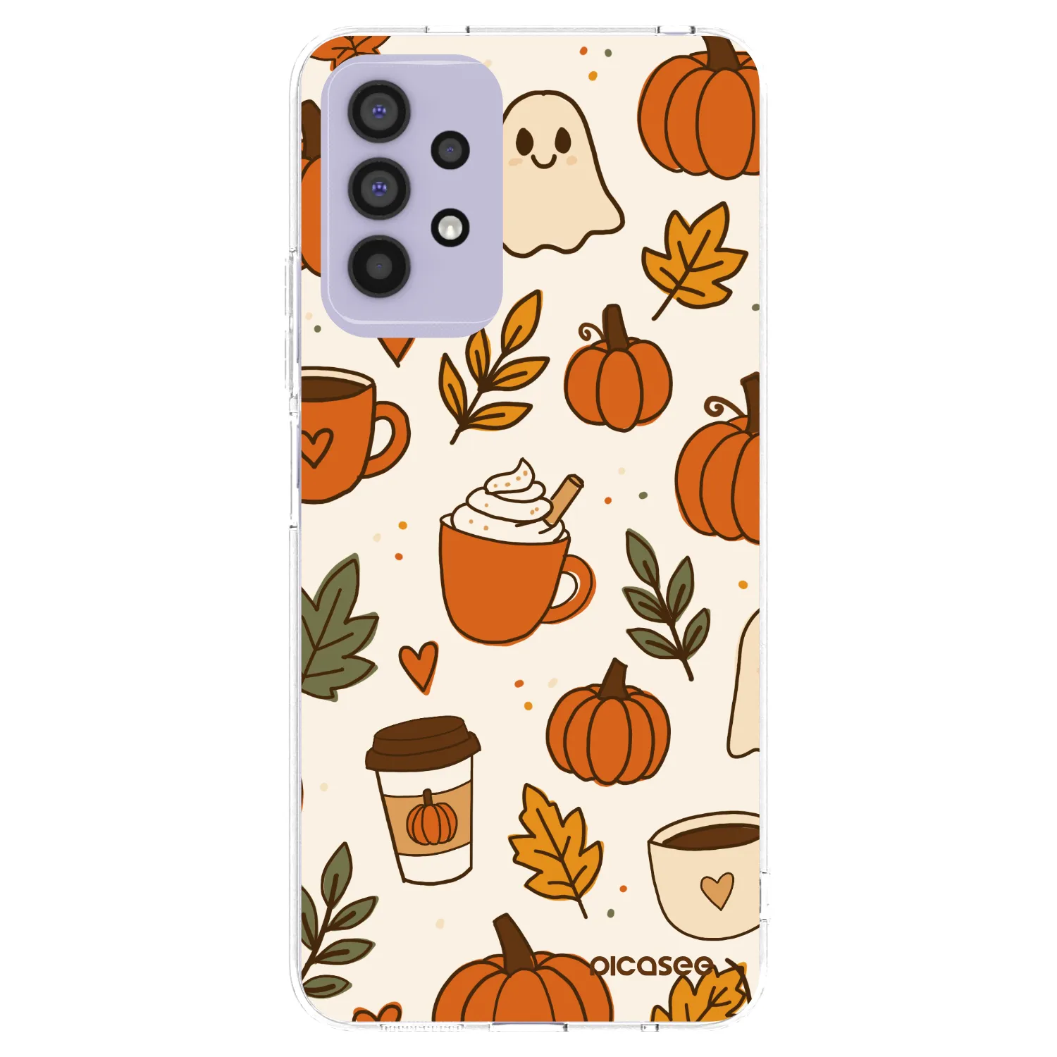 Picasee silikonowe przeźroczyste etui na Samsung Galaxy A32 4G SM-A325F - Fall vibes