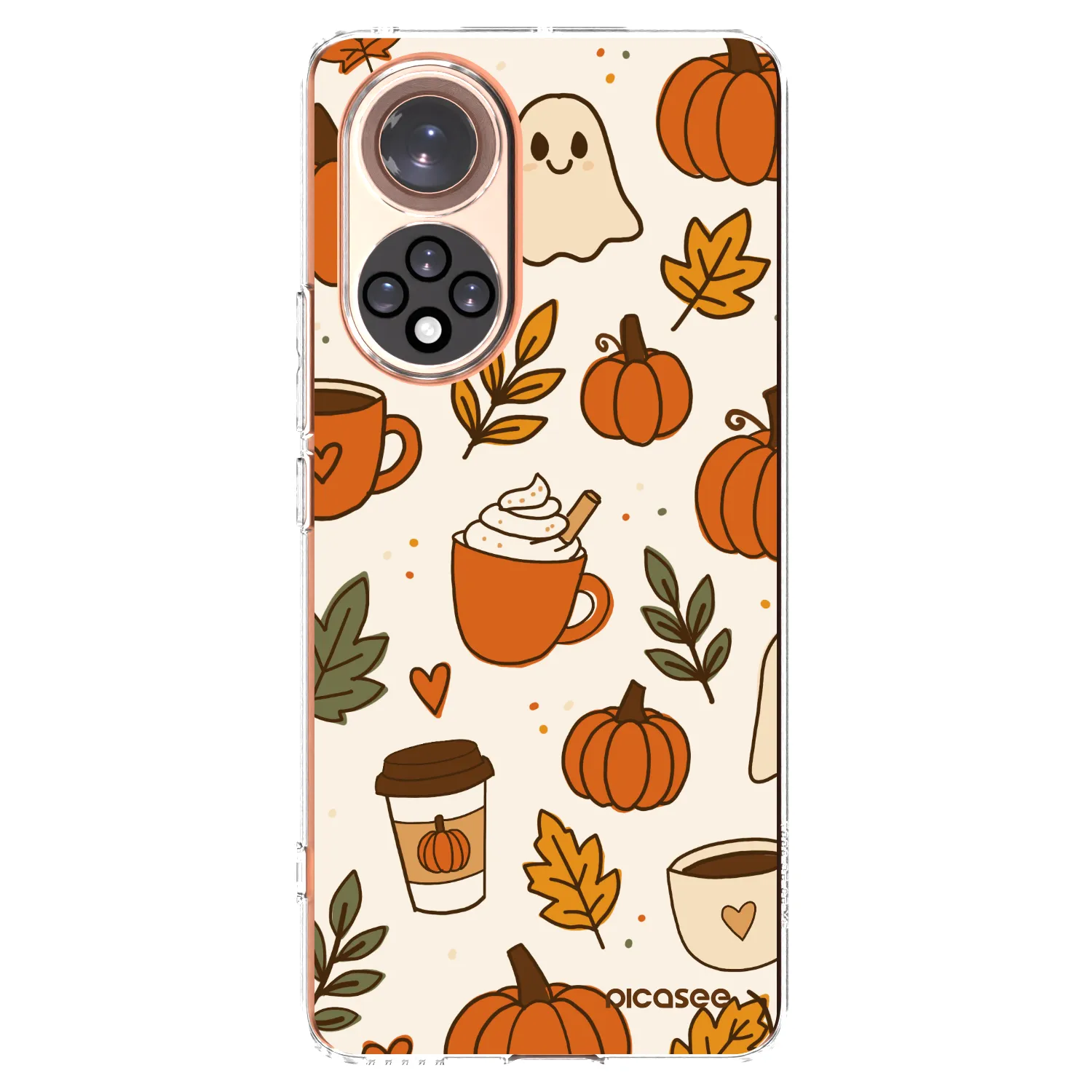 Picasee silikonowe przeźroczyste etui na Huawei Nova 9 - Fall vibes