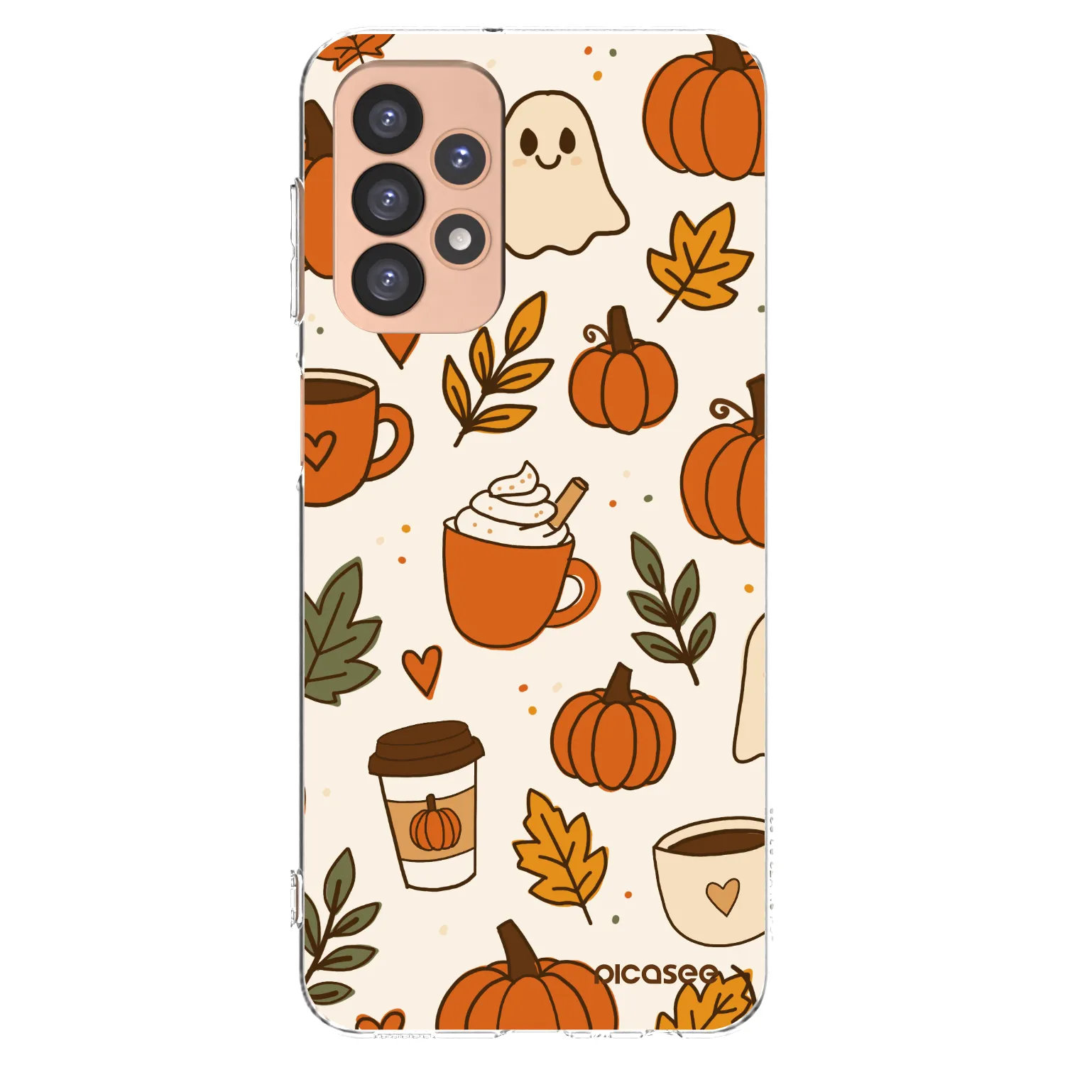 Picasee silikonowe przeźroczyste etui na Samsung Galaxy A23 A236B 5G - Fall vibes