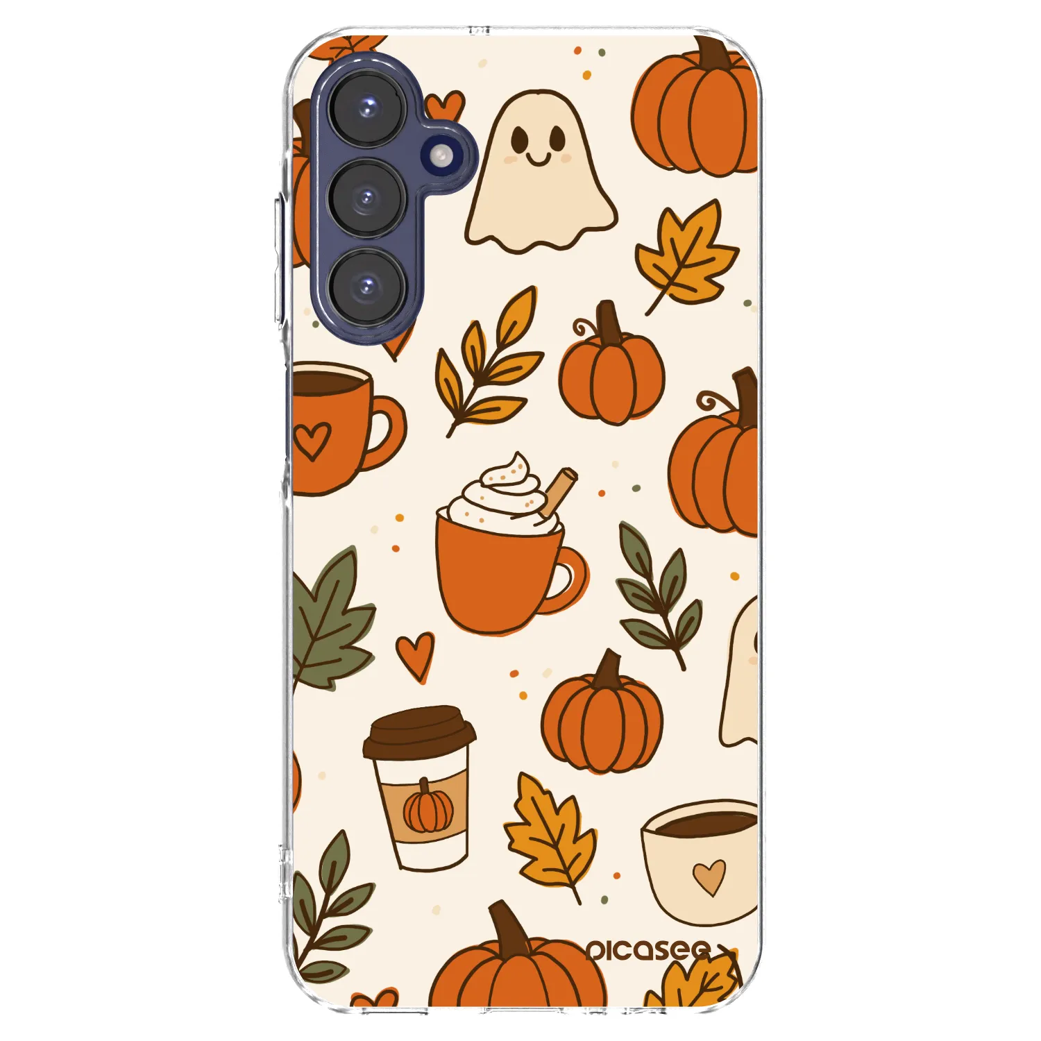 Picasee silikonowe przeźroczyste etui na Samsung Galaxy A15 A155F 4G - Fall vibes