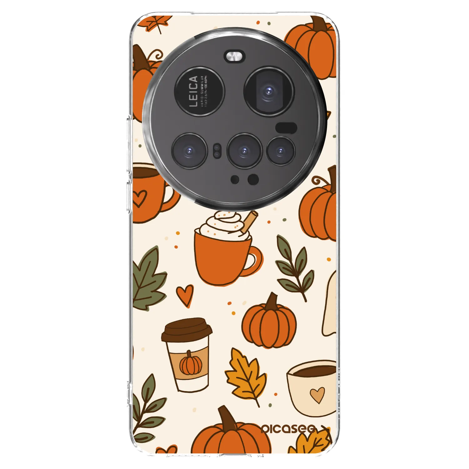 Picasee silikonowe przeźroczyste etui na Xiaomi 15 Ultra - Fall vibes