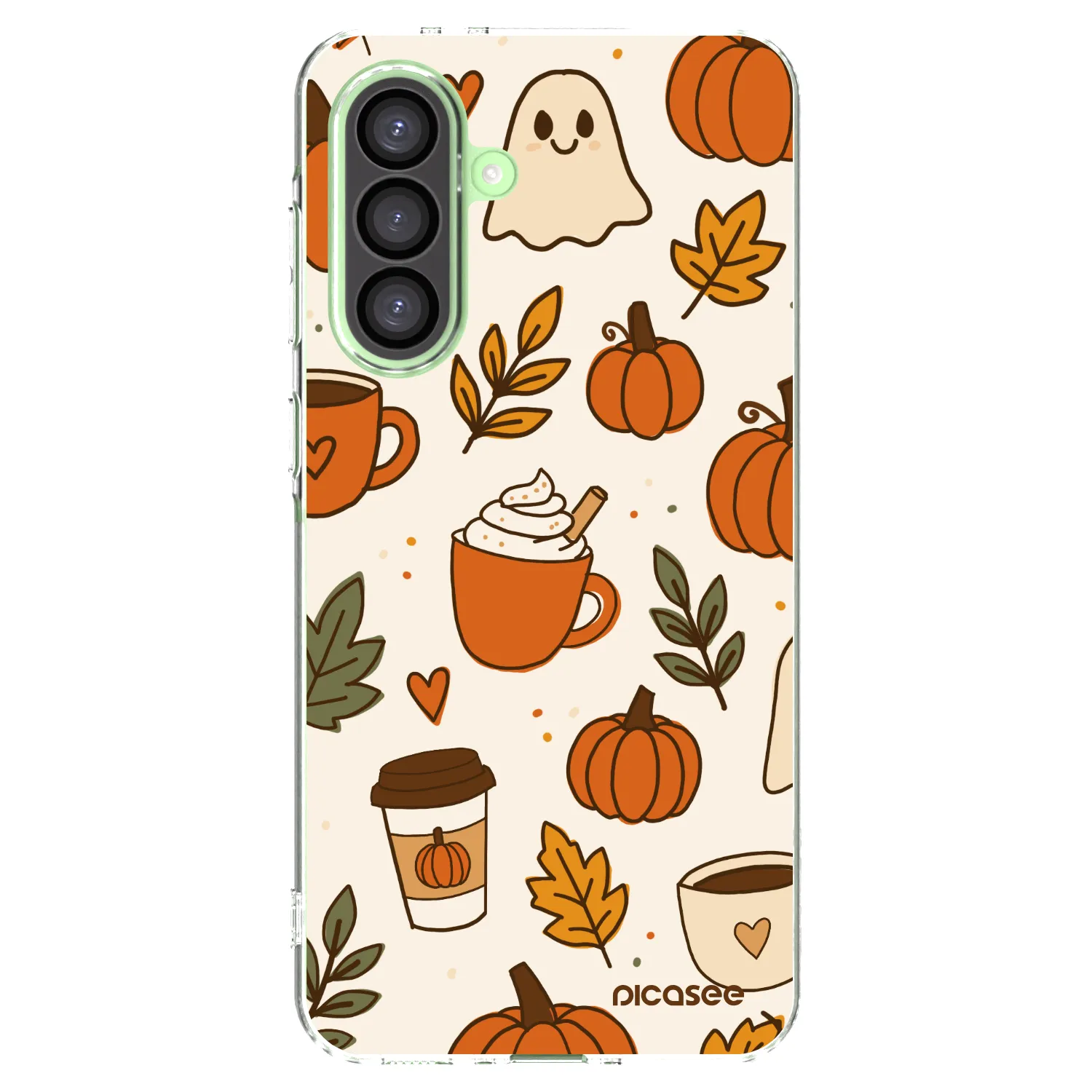 Picasee silikonowe przeźroczyste etui na Samsung Galaxy A26 5G A266B - Fall vibes