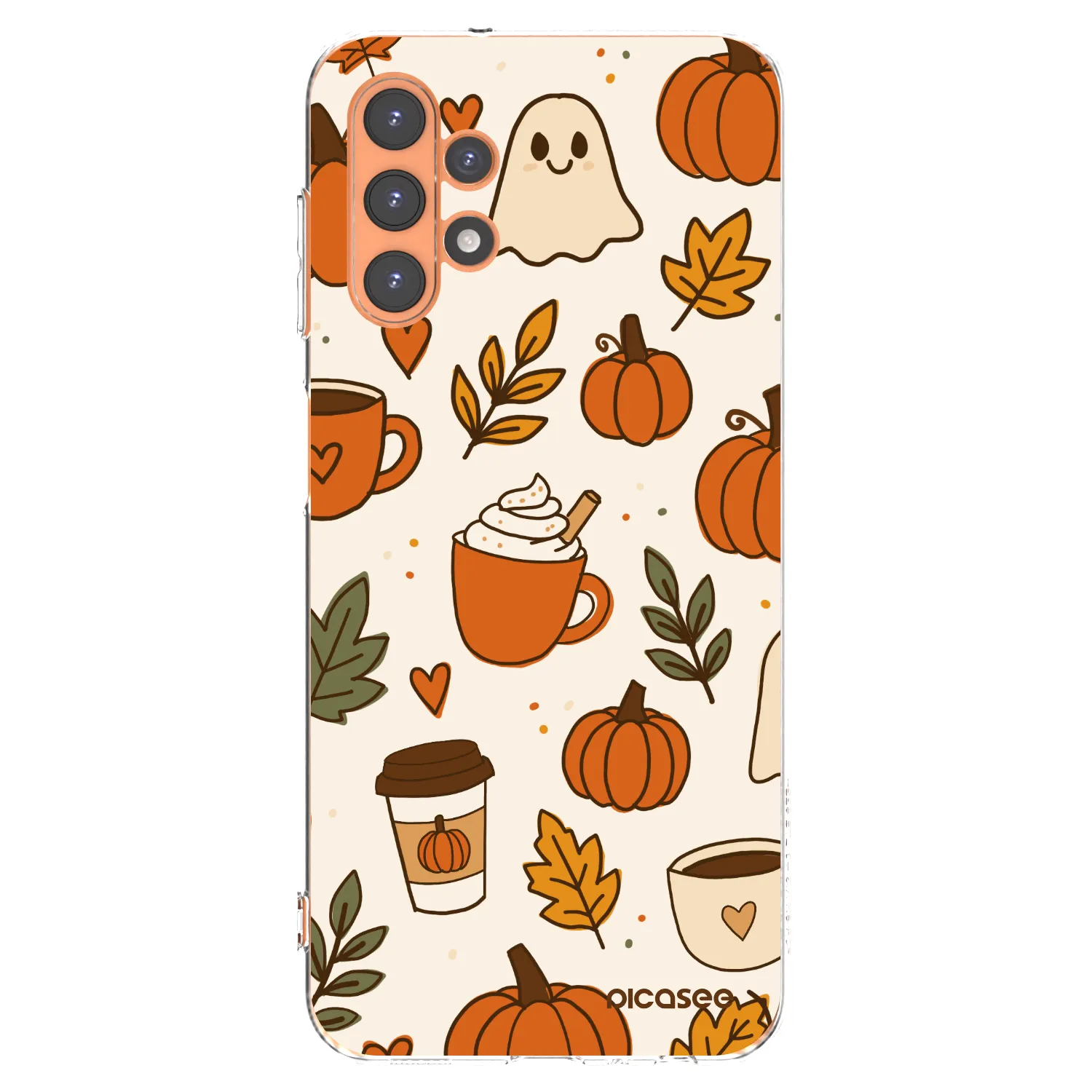 Picasee silikonowe przeźroczyste etui na Samsung Galaxy A13 5G - Fall vibes