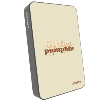 Picasee Powerbank z MagSafe 10 000 mAh Szary - Hey there pumpkin