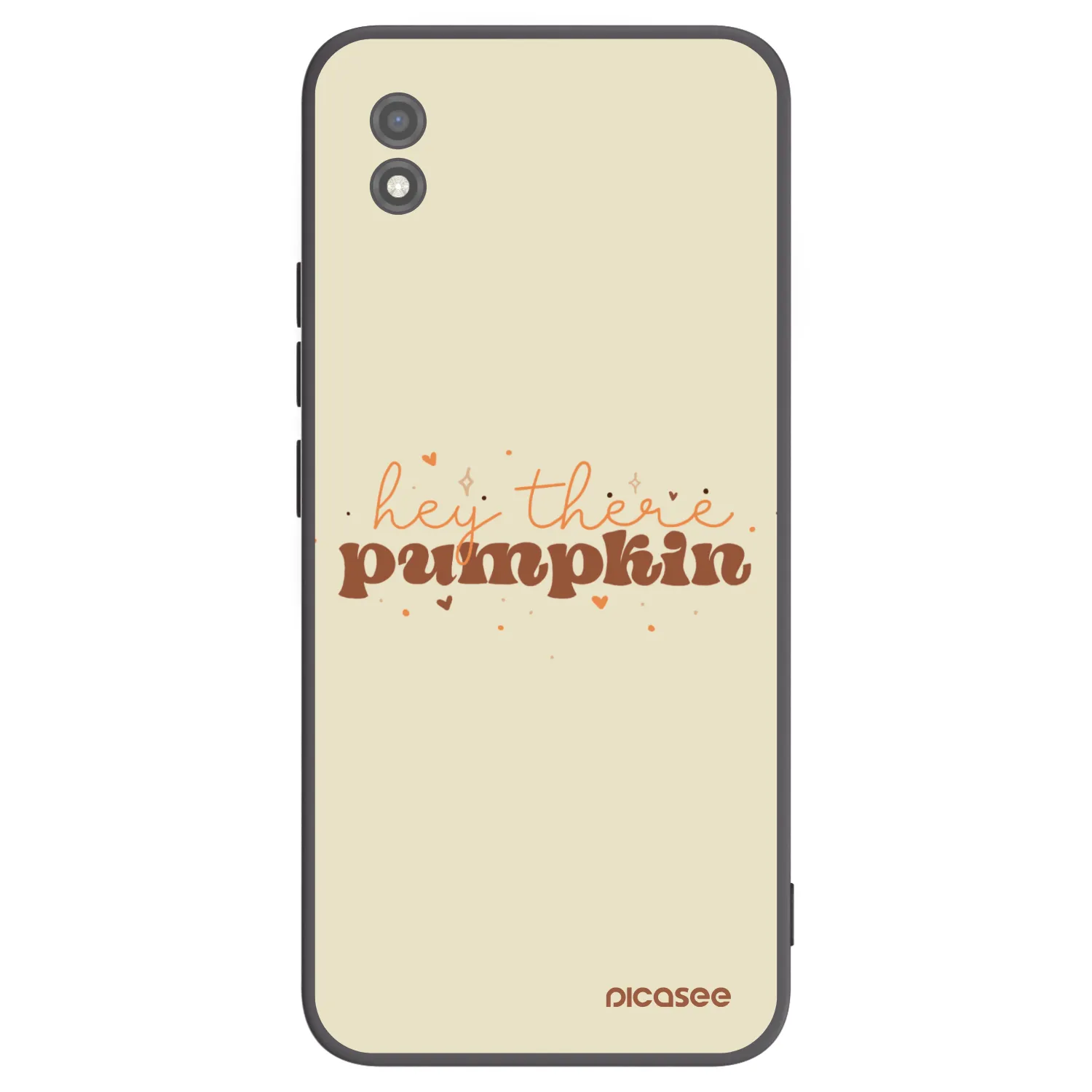 Picasee silikonowe czarne etui na Realme C11 (2021) - Hey there pumpkin