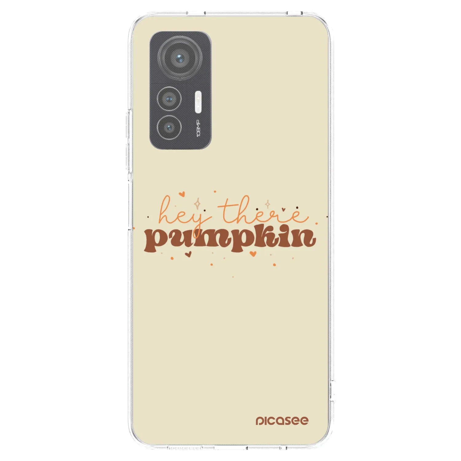 Picasee silikonowe przeźroczyste etui na Xiaomi 12 Lite - Hey there pumpkin