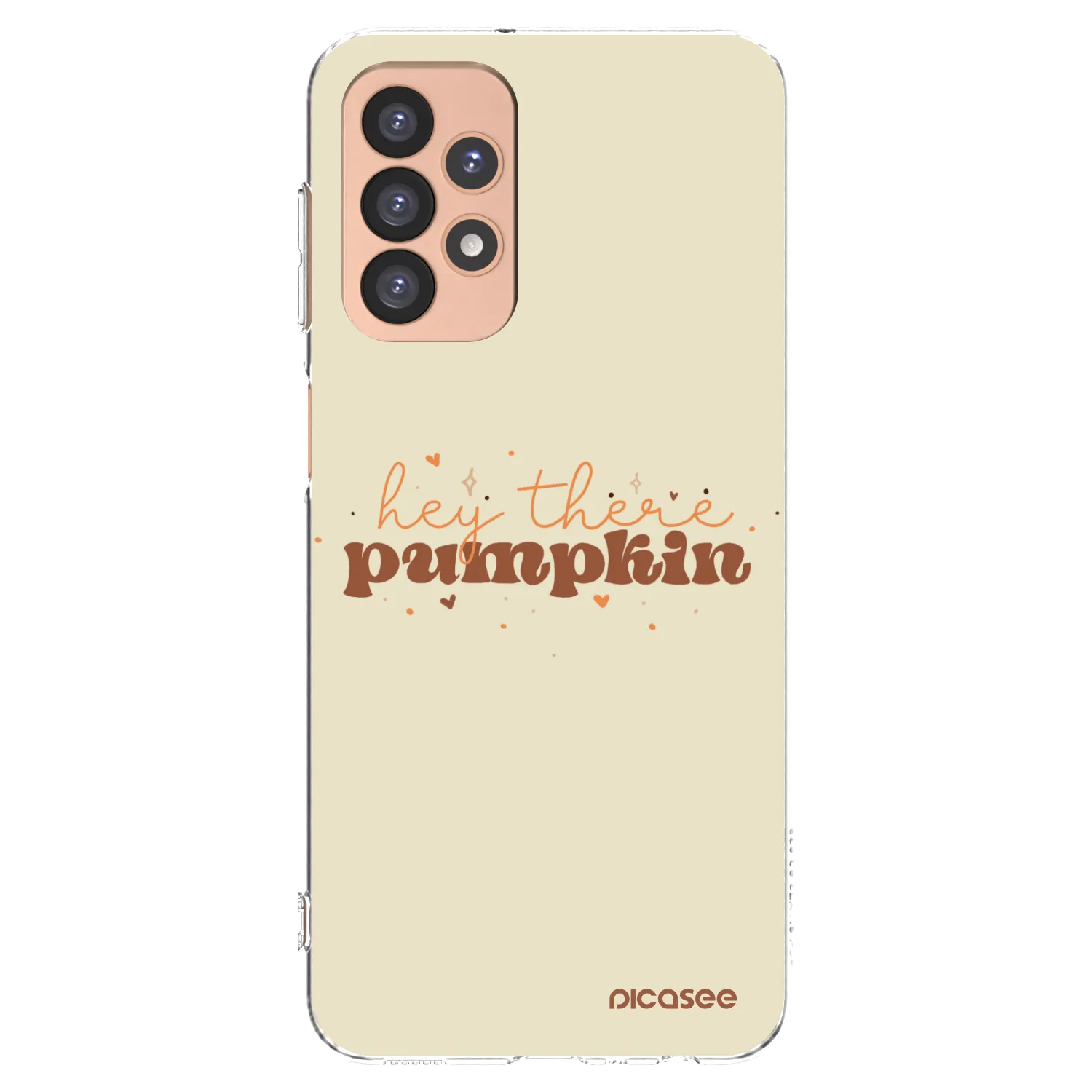 Picasee silikonowe przeźroczyste etui na Samsung Galaxy A23 A236B 5G - Hey there pumpkin