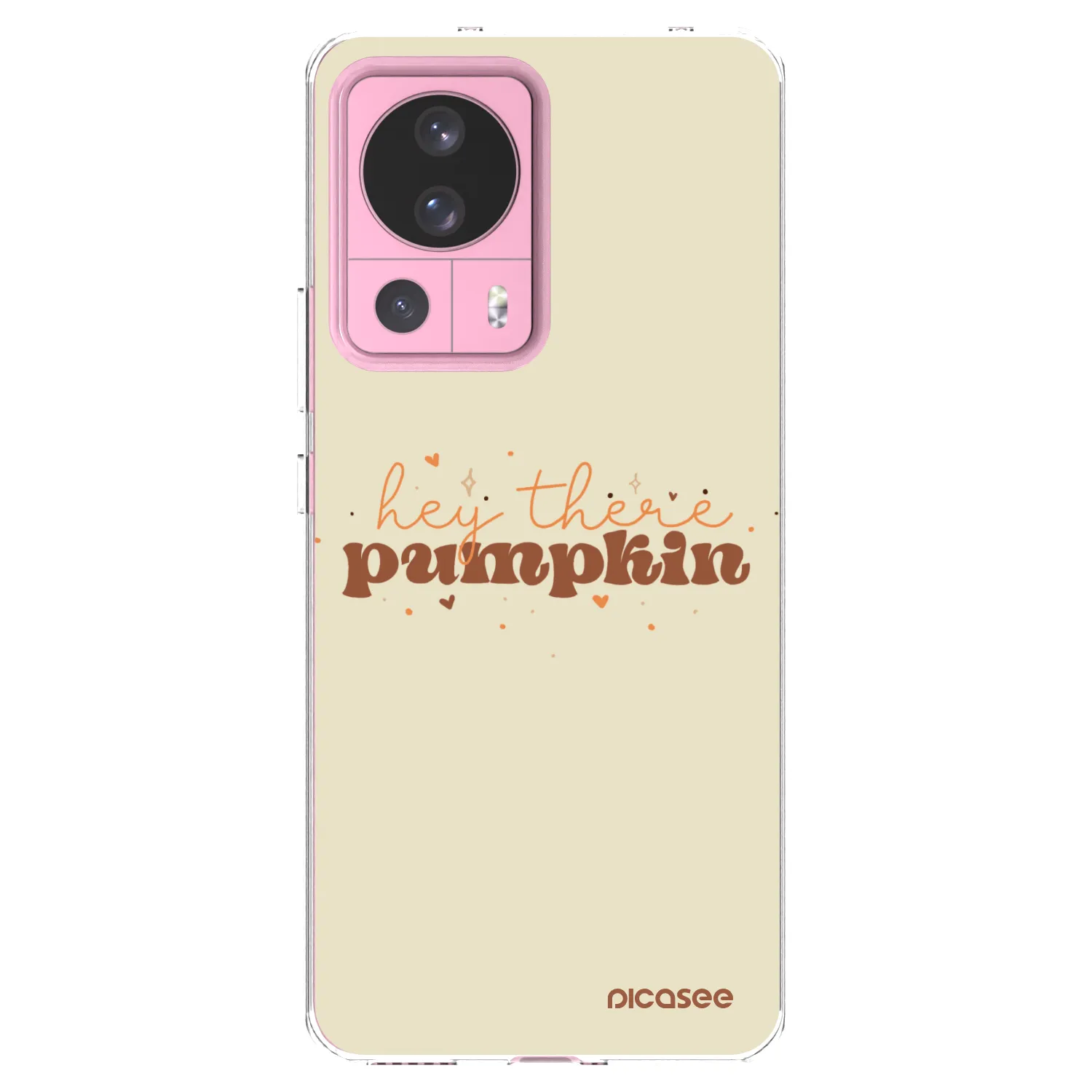 Picasee silikonowe przeźroczyste etui na Xiaomi 13 Lite - Hey there pumpkin