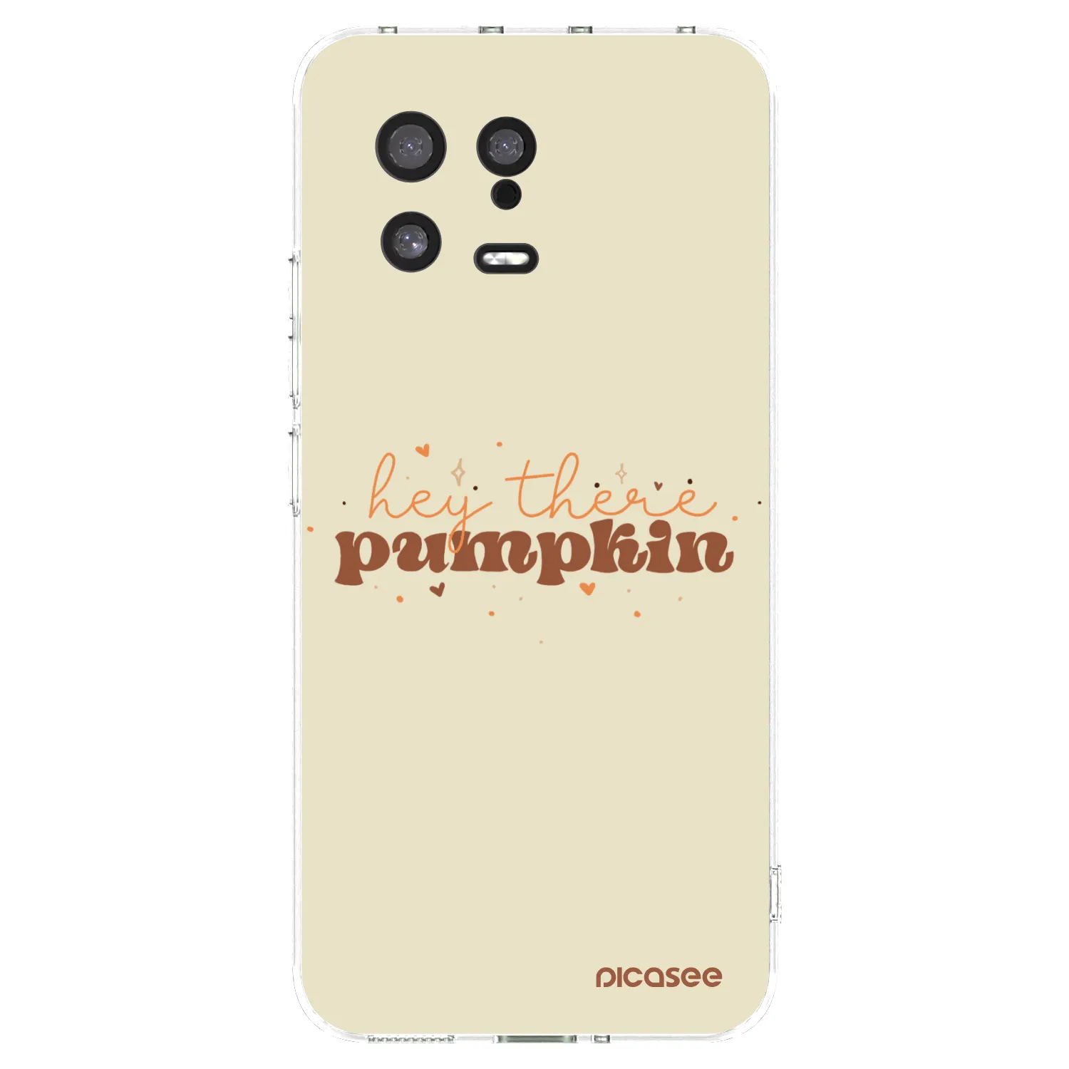 Picasee silikonowe przeźroczyste etui na Xiaomi 13 - Hey there pumpkin