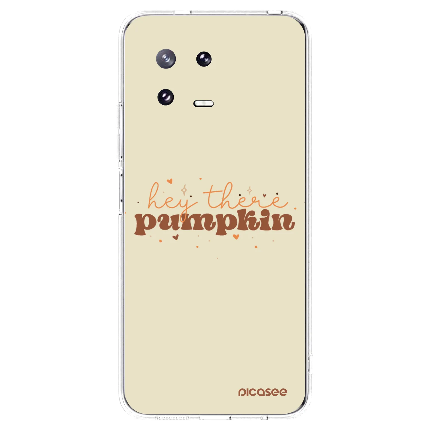 Picasee silikonowe przeźroczyste etui na Xiaomi 13 Pro - Hey there pumpkin