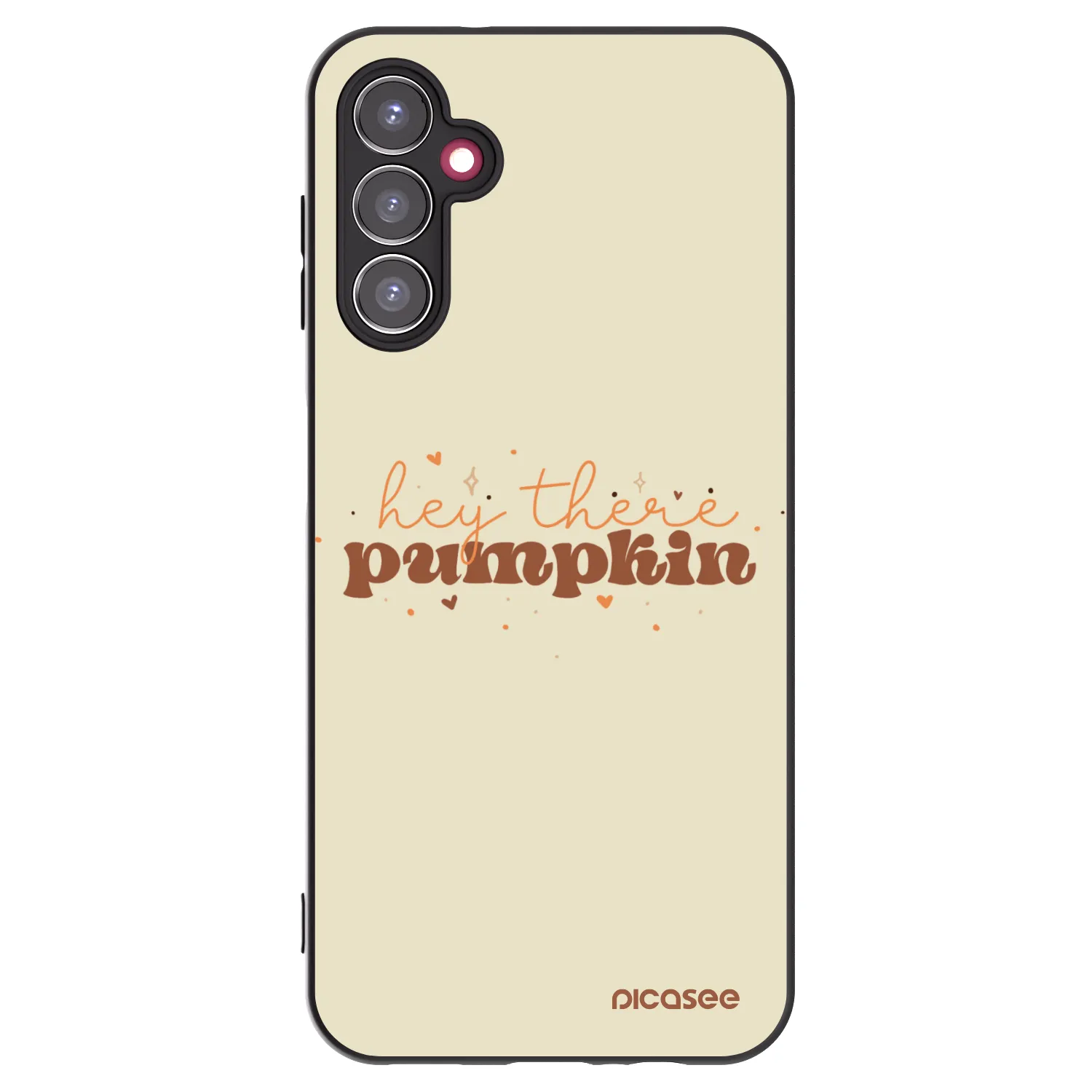 Picasee silikonowe czarne etui na Samsung Galaxy A14 5G A146P - Hey there pumpkin
