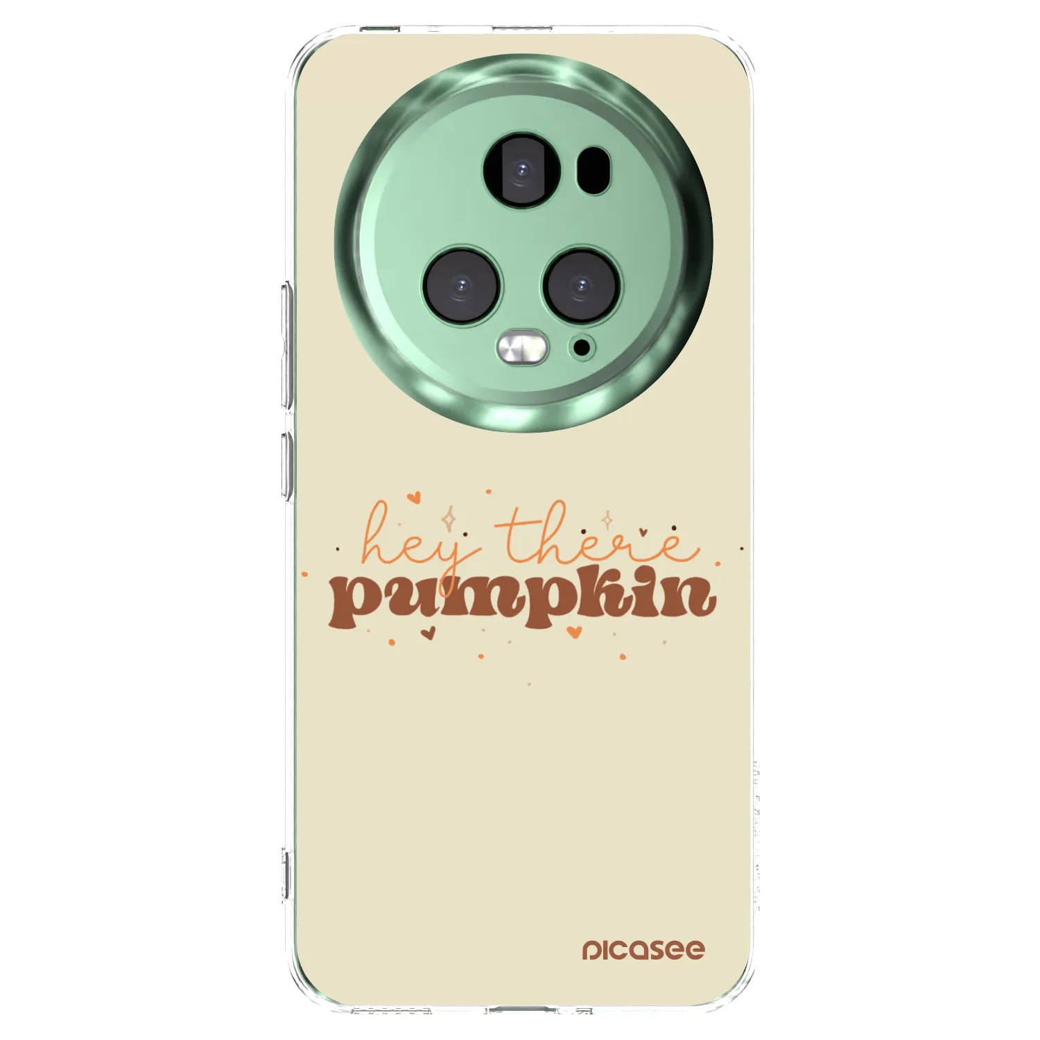 Picasee silikonowe przeźroczyste etui na Honor Magic5 Pro - Hey there pumpkin