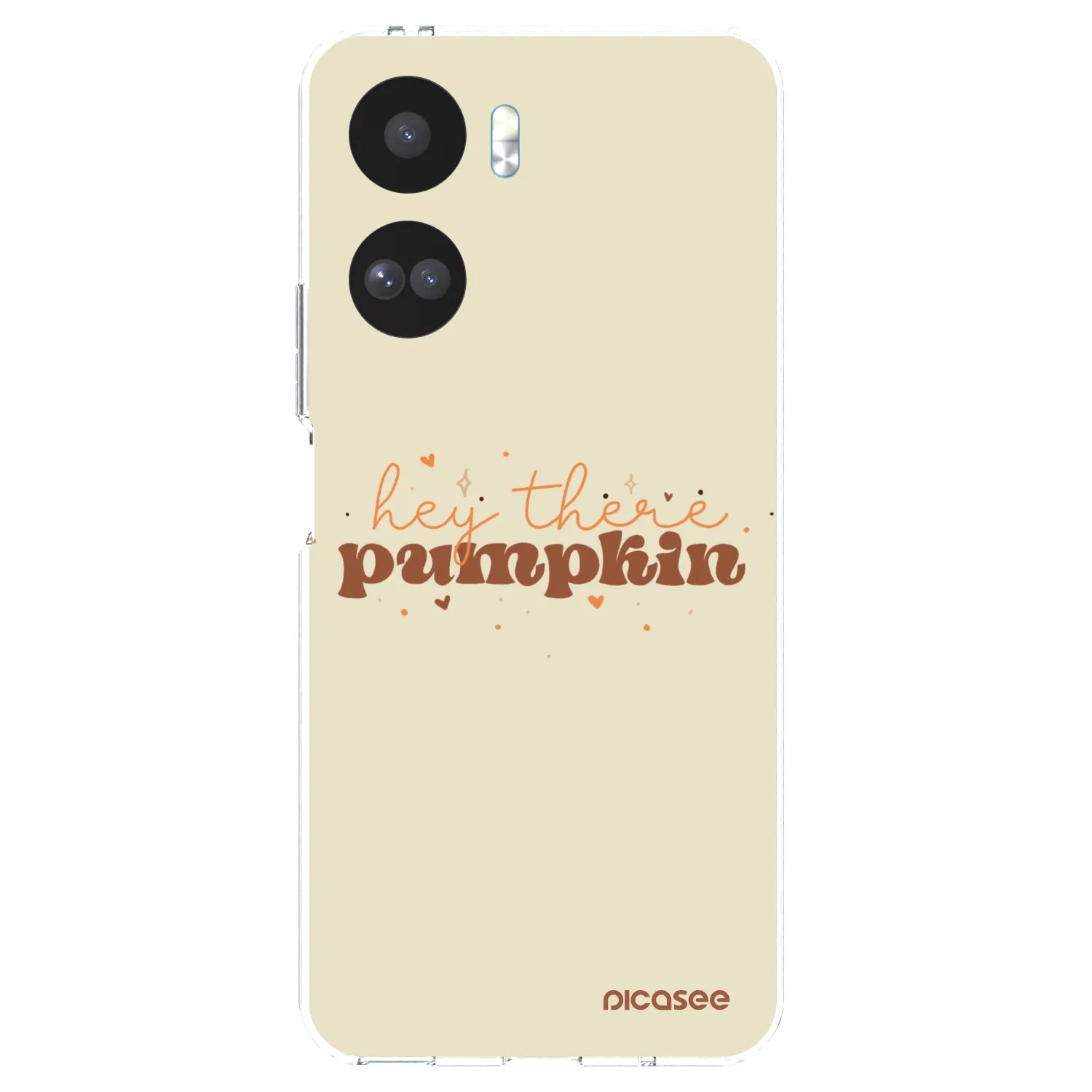 Picasee silikonowe przeźroczyste etui na Honor 90 Lite 5G - Hey there pumpkin