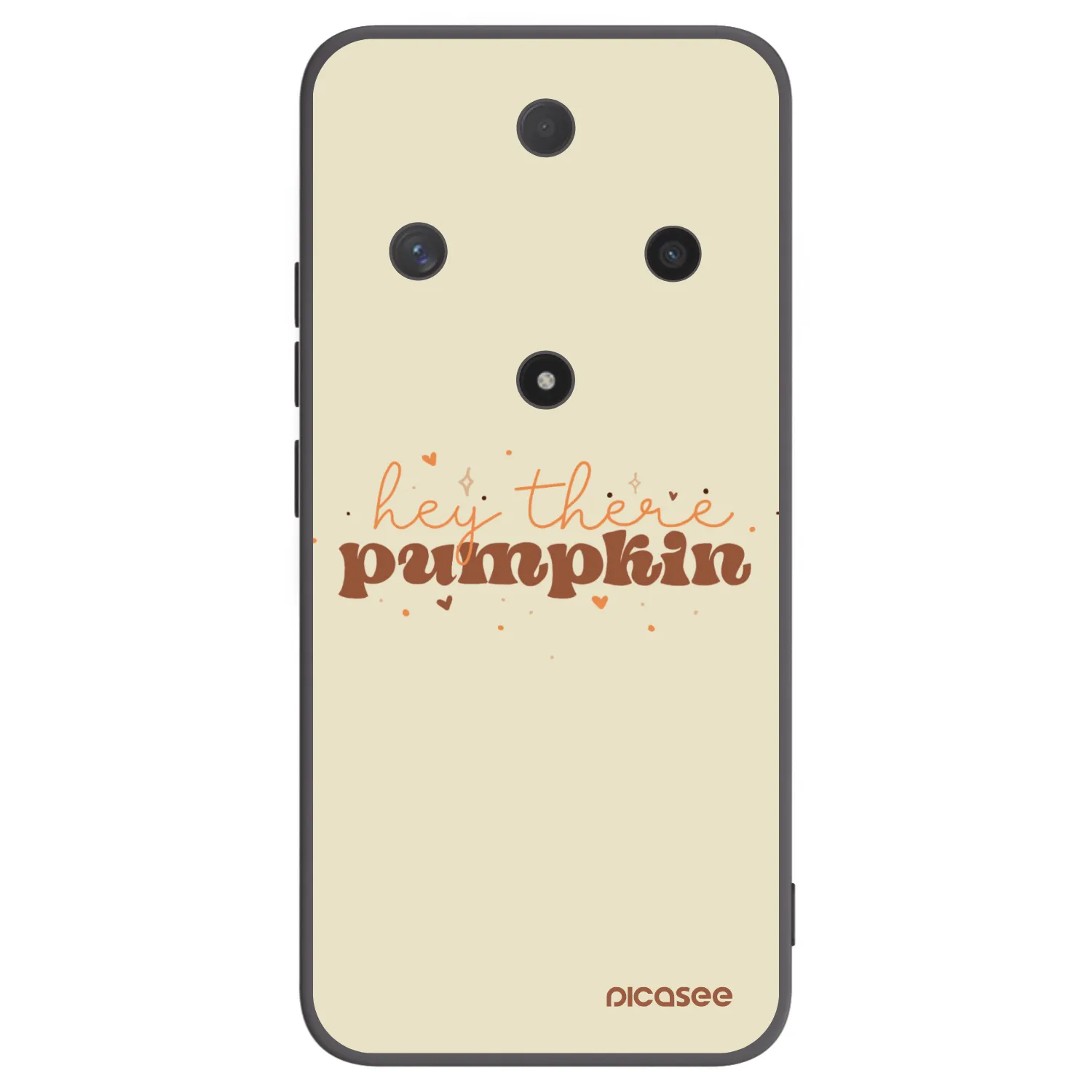 Picasee silikonowe czarne etui na Honor Magic6 Lite 5G - Hey there pumpkin