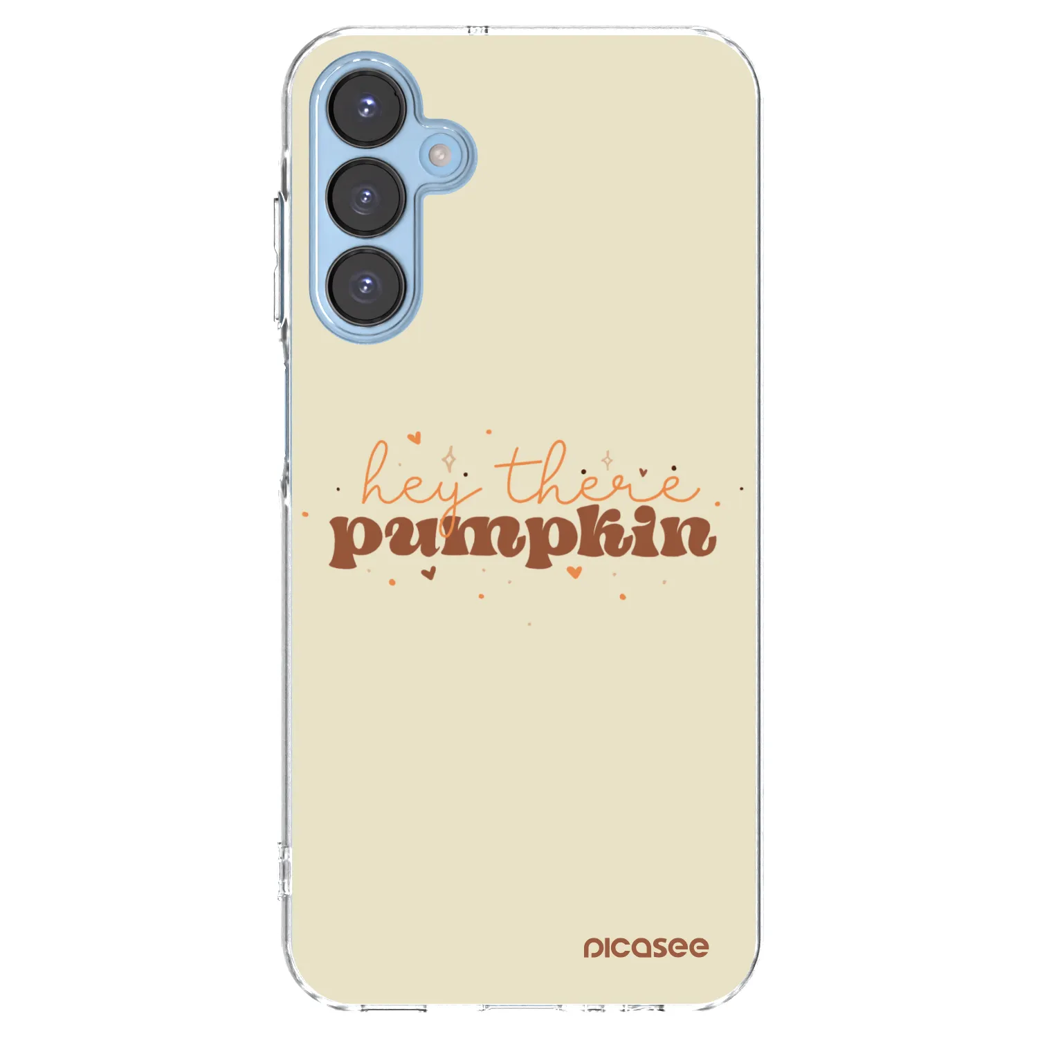 Picasee silikonowe przeźroczyste etui na Samsung Galaxy A15 A156B 5G - Hey there pumpkin