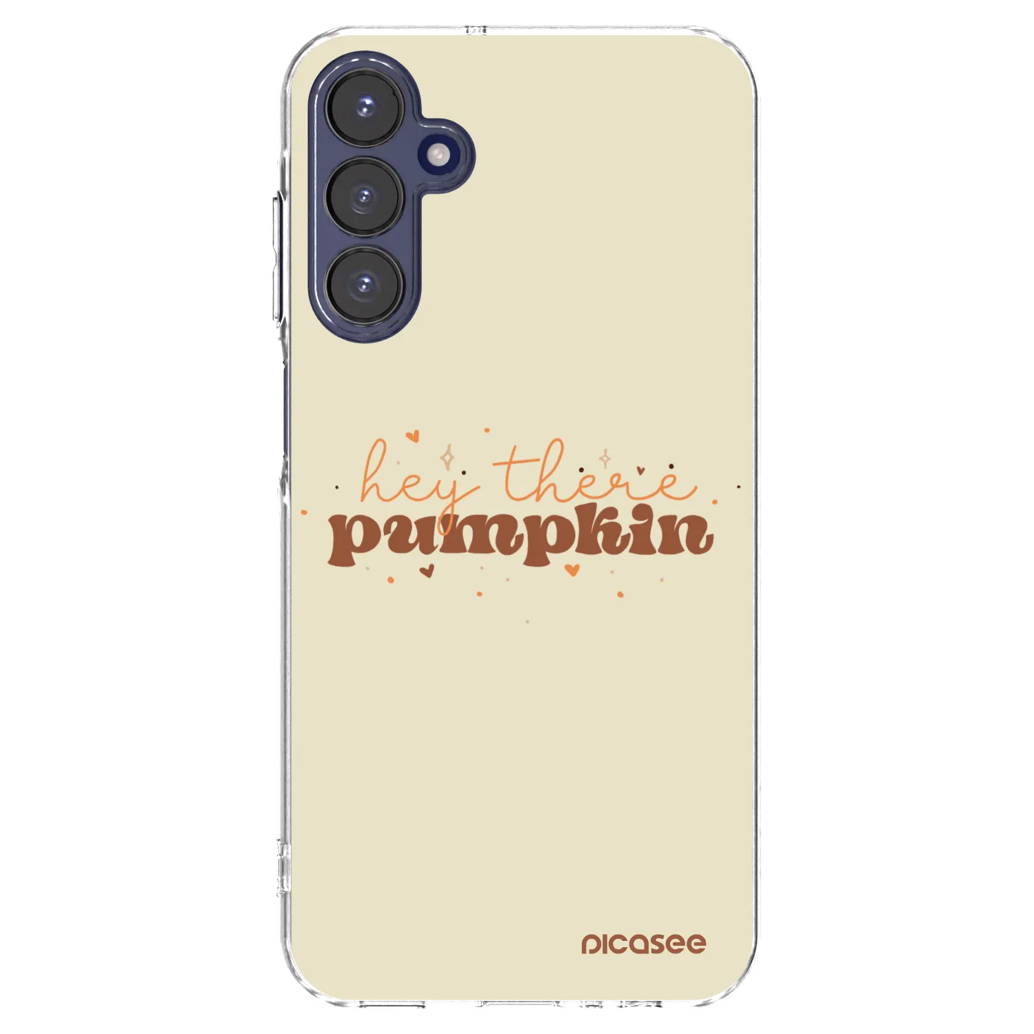 Picasee silikonowe przeźroczyste etui na Samsung Galaxy A15 A155F 4G - Hey there pumpkin