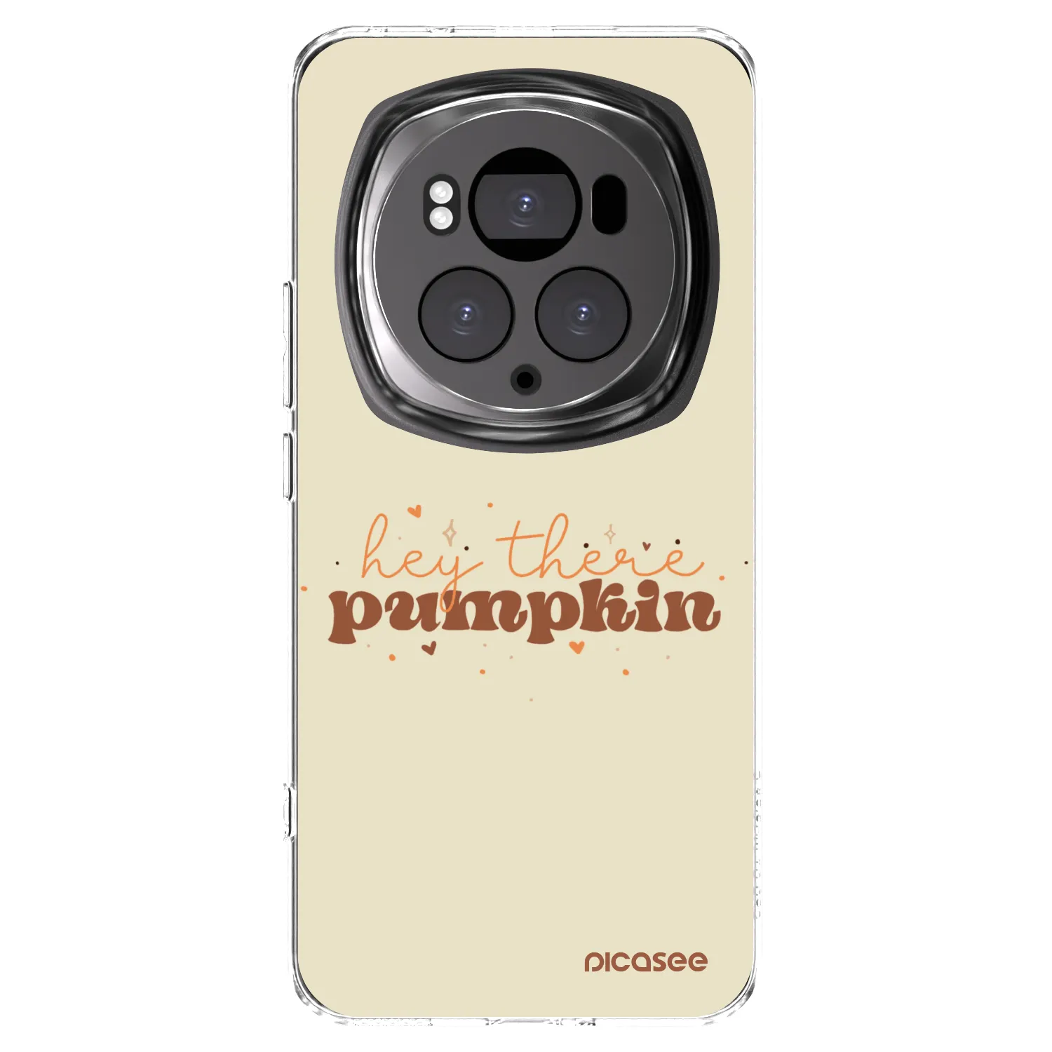 Picasee silikonowe przeźroczyste etui na Honor Magic6 Pro - Hey there pumpkin