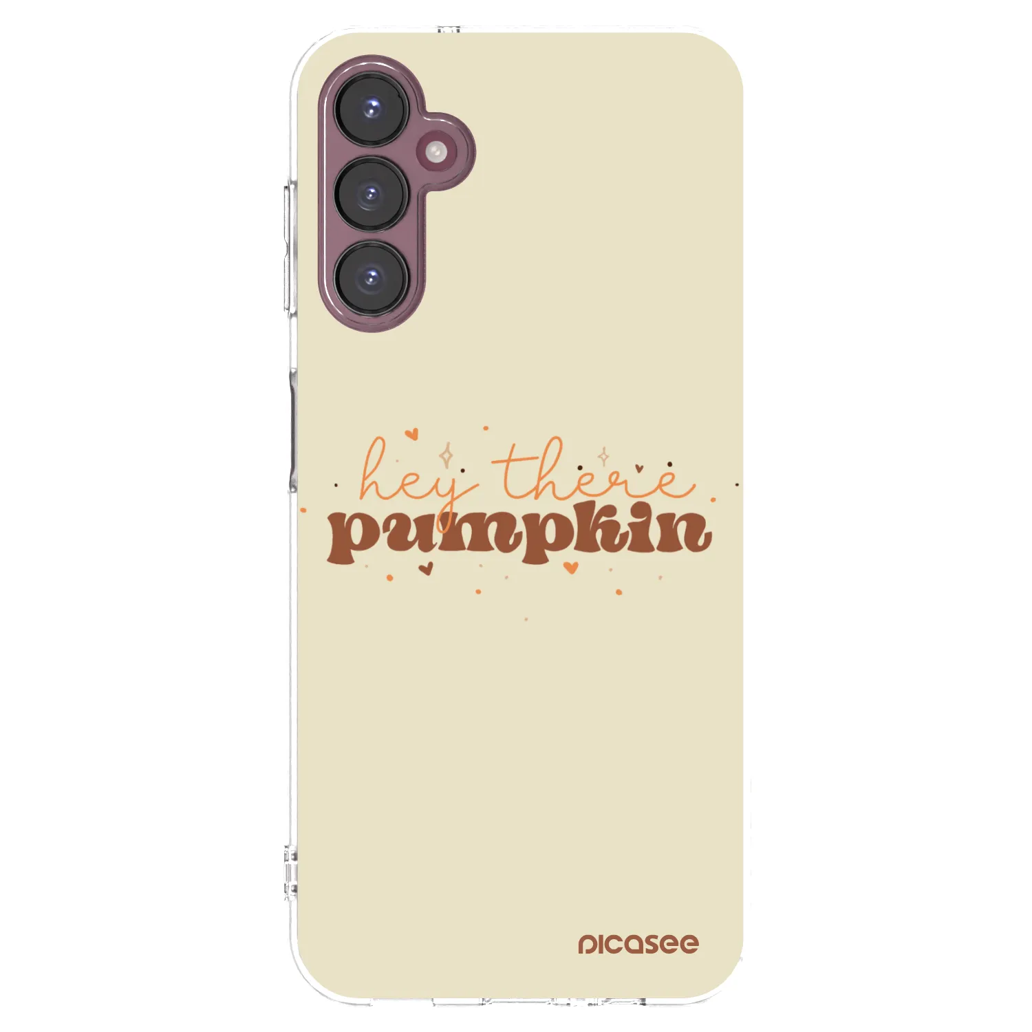 Picasee silikonowe przeźroczyste etui na Samsung Galaxy A05s A057G - Hey there pumpkin
