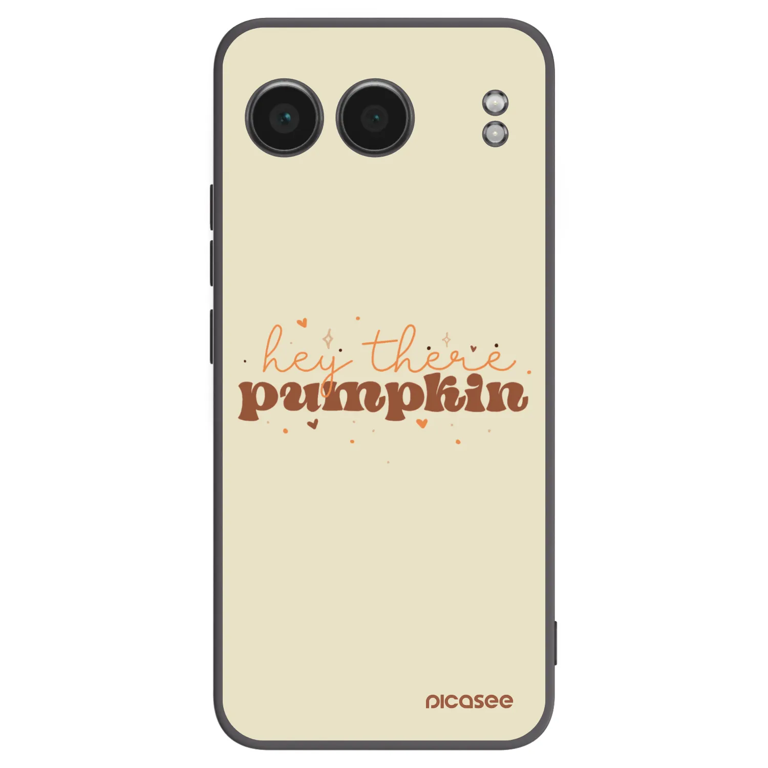 Picasee silikonowe czarne etui na OnePlus Nord 4 - Hey there pumpkin